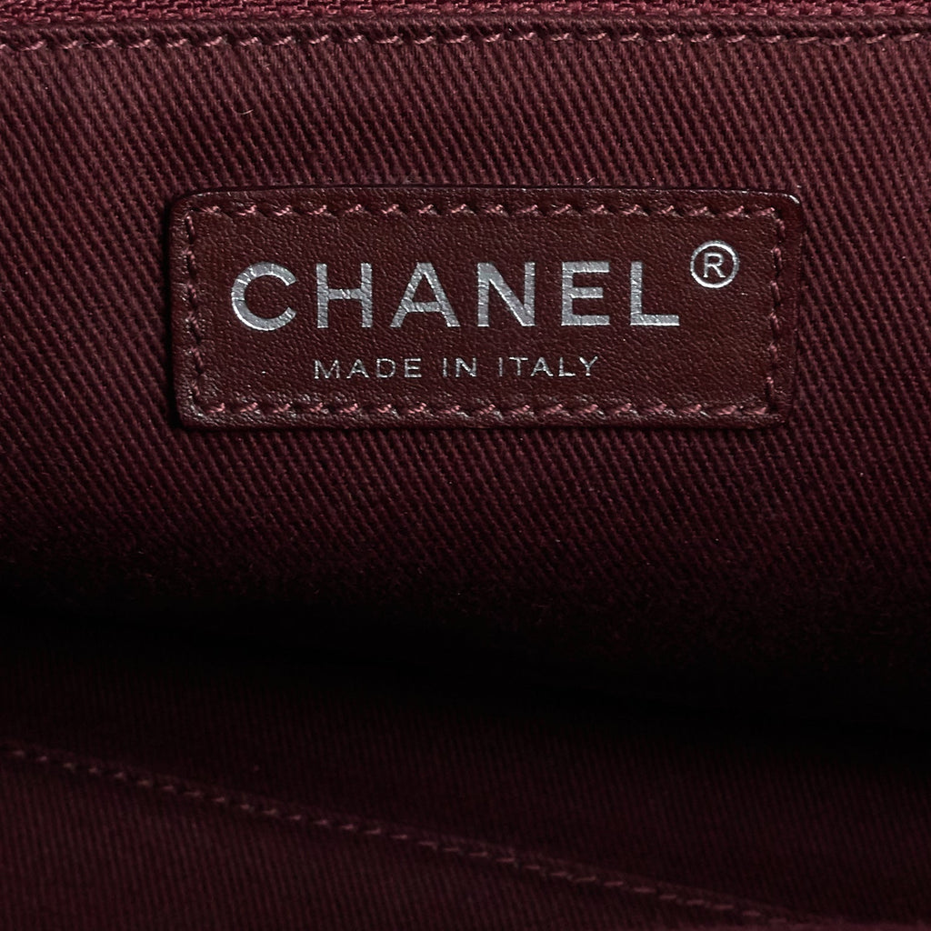 Chanel CC Crave Glazed Caviar Tote Bag