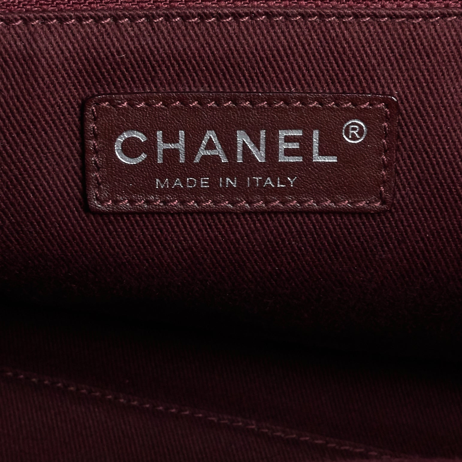 Chanel CC Crave Glazed Caviar Tote Bag