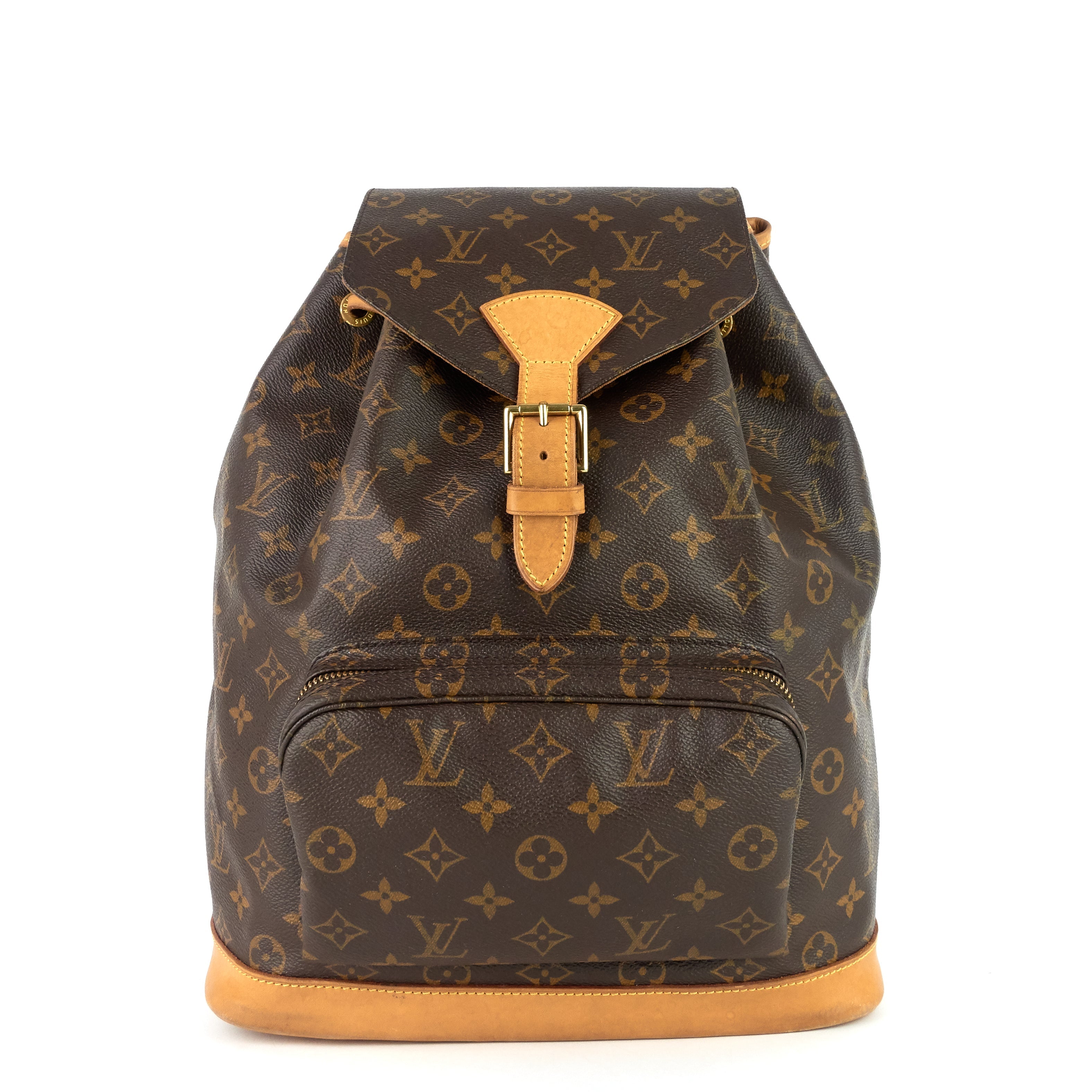 Louis Vuitto Montsouris GM Monogram Canvas Backpack Bag