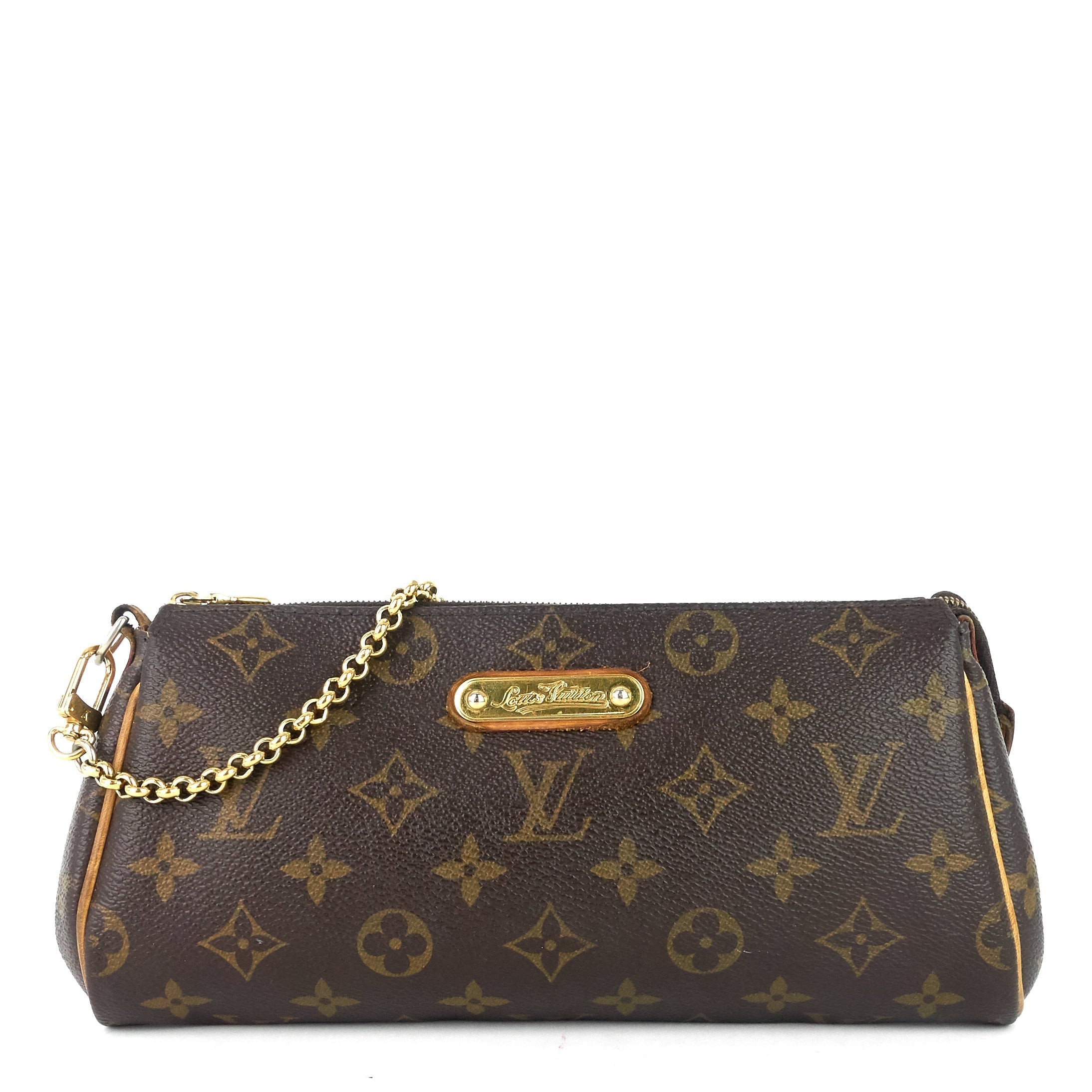 Louis Vuitto Eva Monogram Canvas Clutch Bag