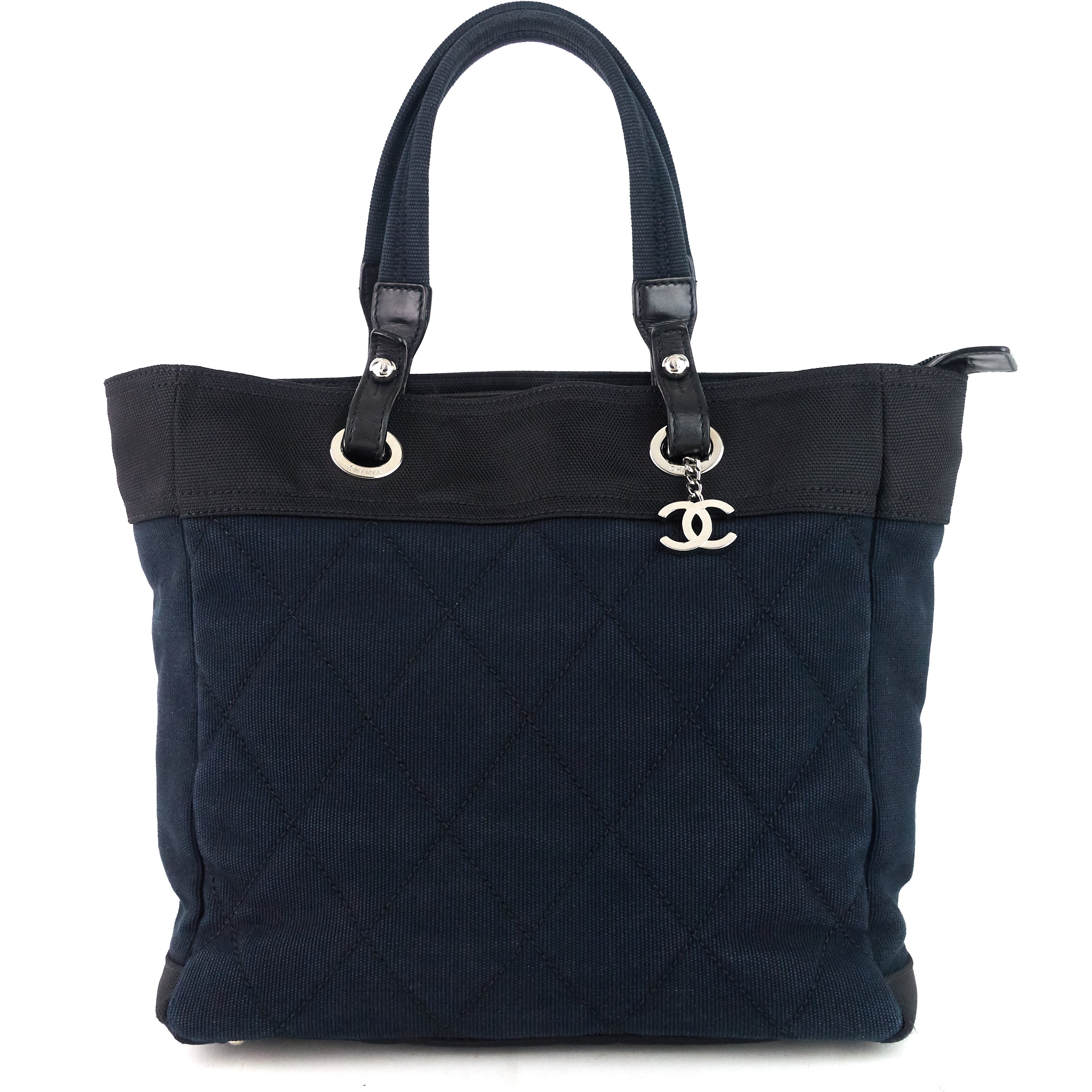 Chanel Paris-Biarritz MM Nylon Tote Bag