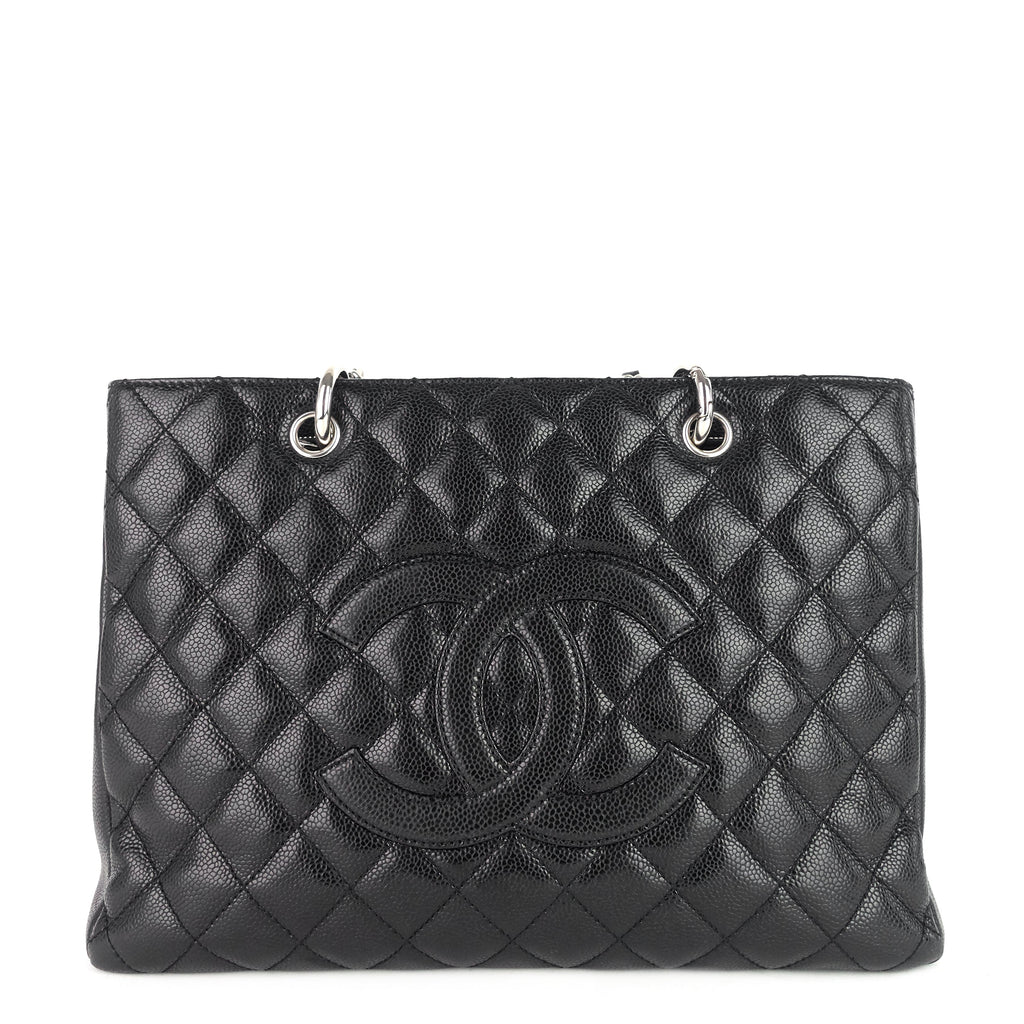 Chanel Grand Shopping Tote GST Caviar Leather Bag