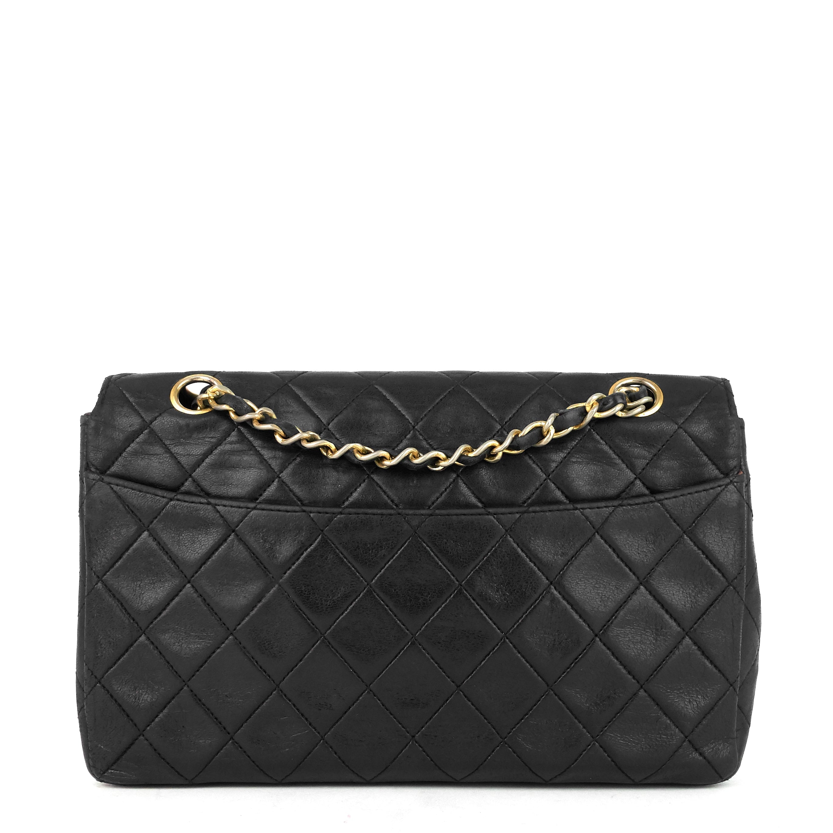 Chanel Vintage Medium Lambskin Flap Bag