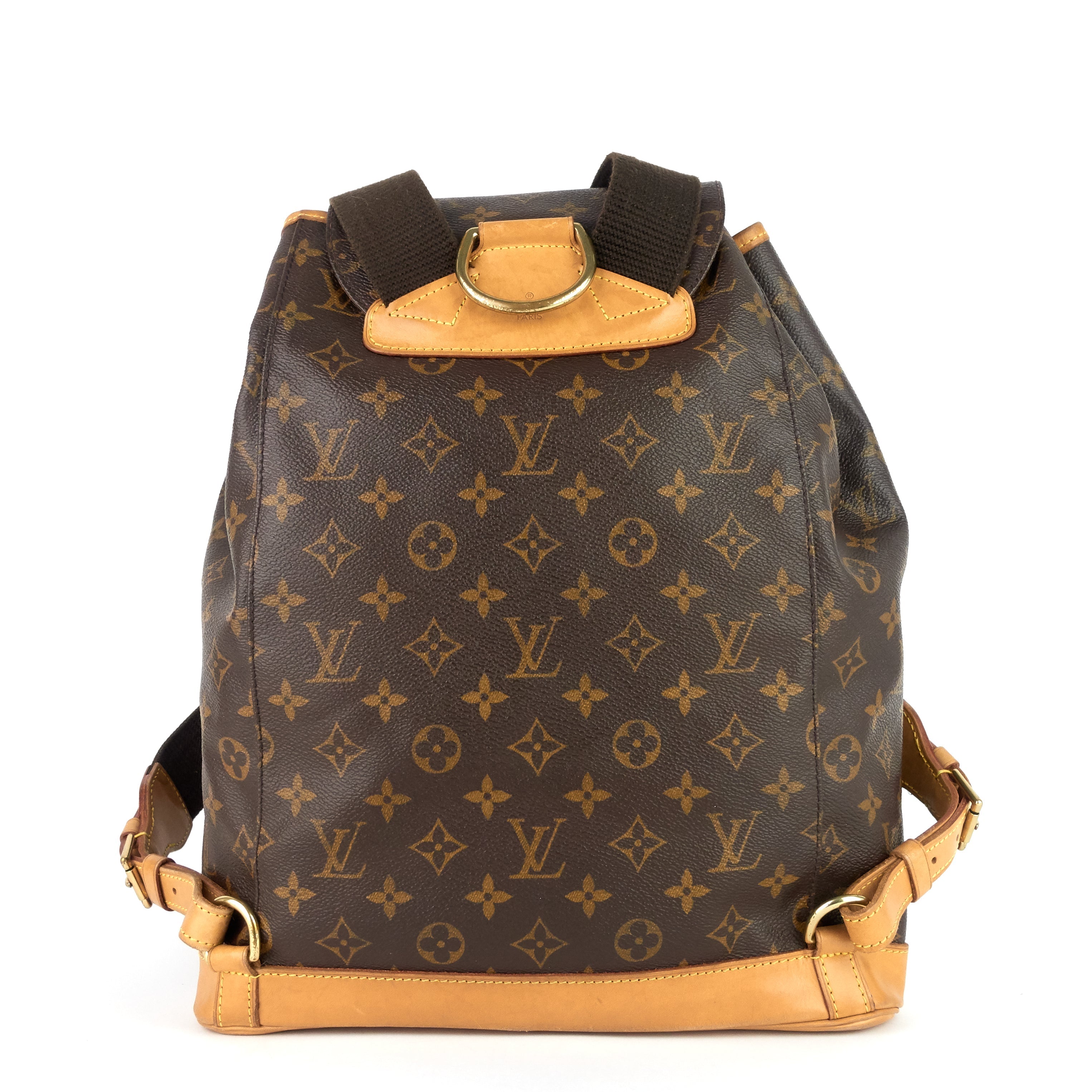 Louis Vuitto Montsouris GM Monogram Canvas Backpack Bag
