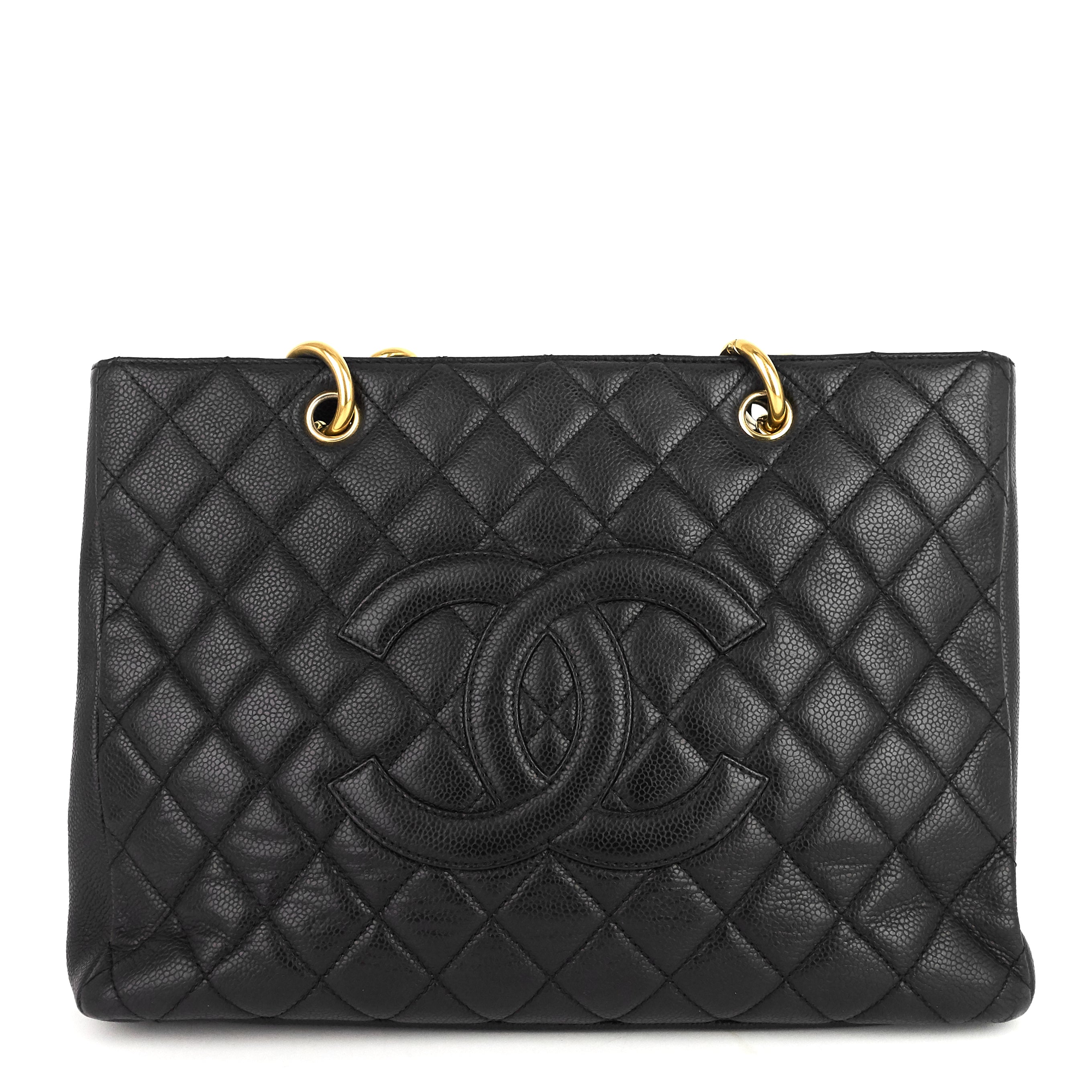 Chanel GST Grand Shopping Tote Caviar Bag