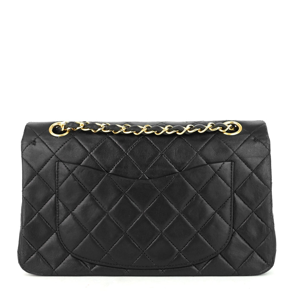 Chanel Double Flap Quilted Lambskin Leather Bag