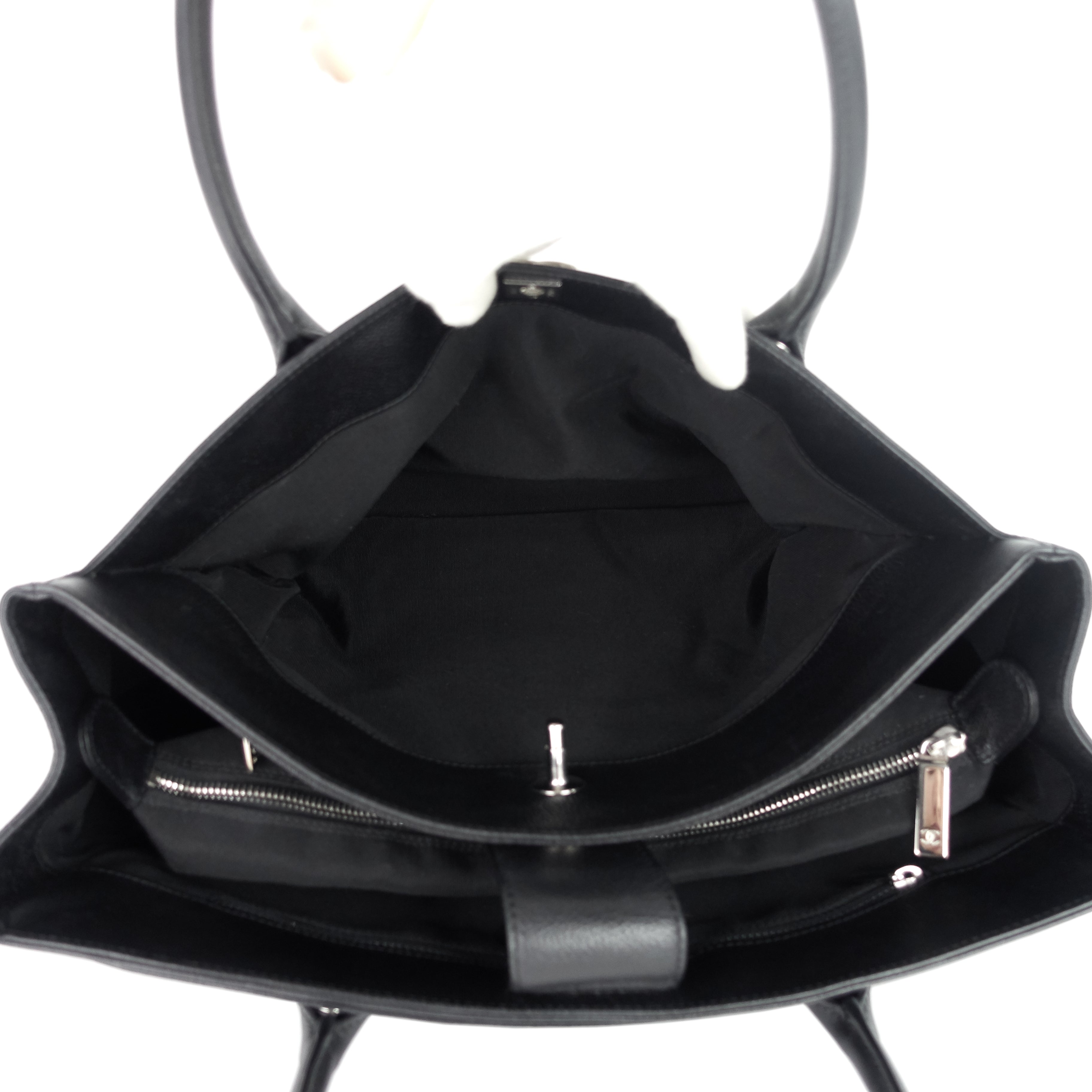 Chanel Chanel Cerf Executive Caviar Leather Tote Bag