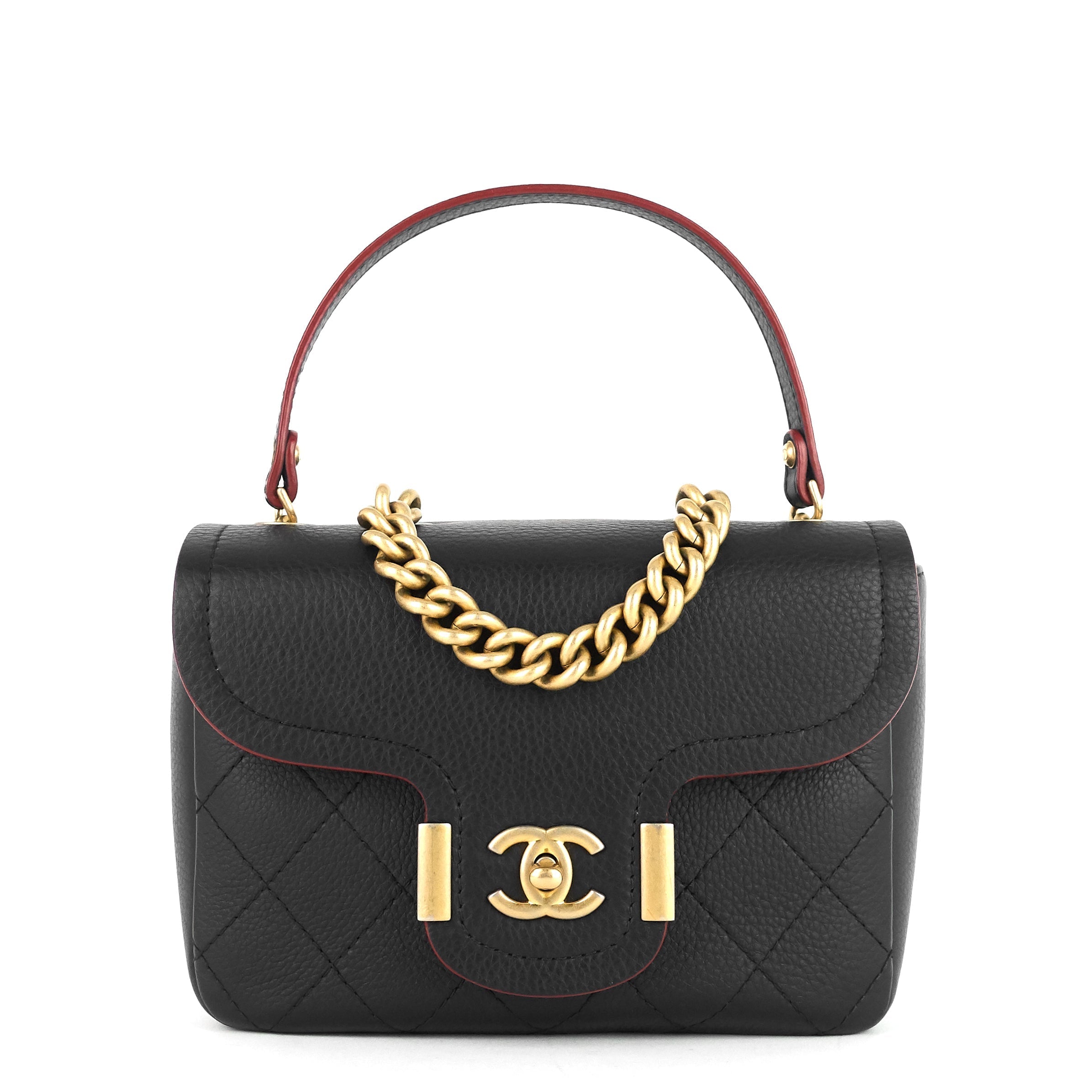 Chanel Archi Calfskin Chic Flap Bag