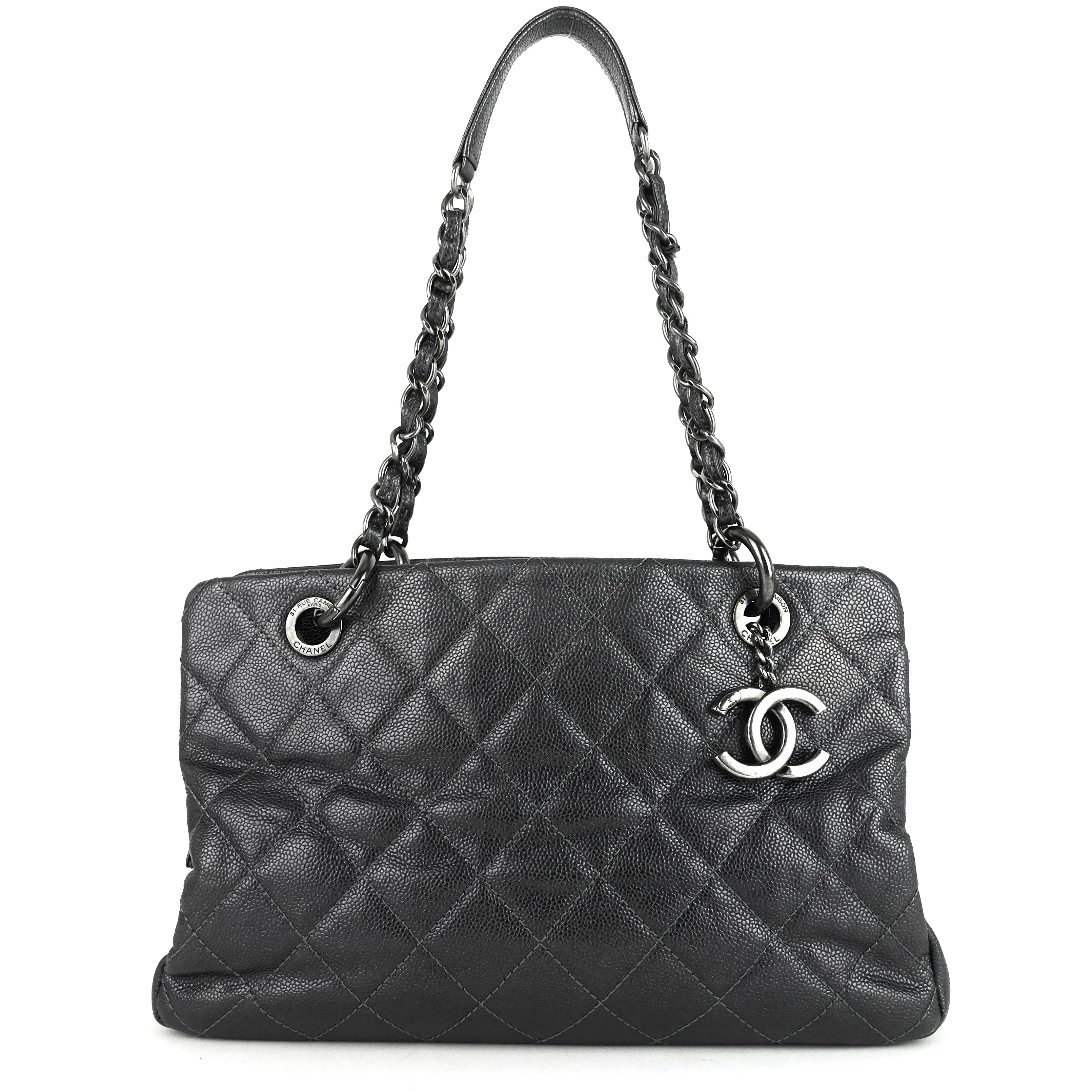 Chanel Chic Small Caviar Tote Bag