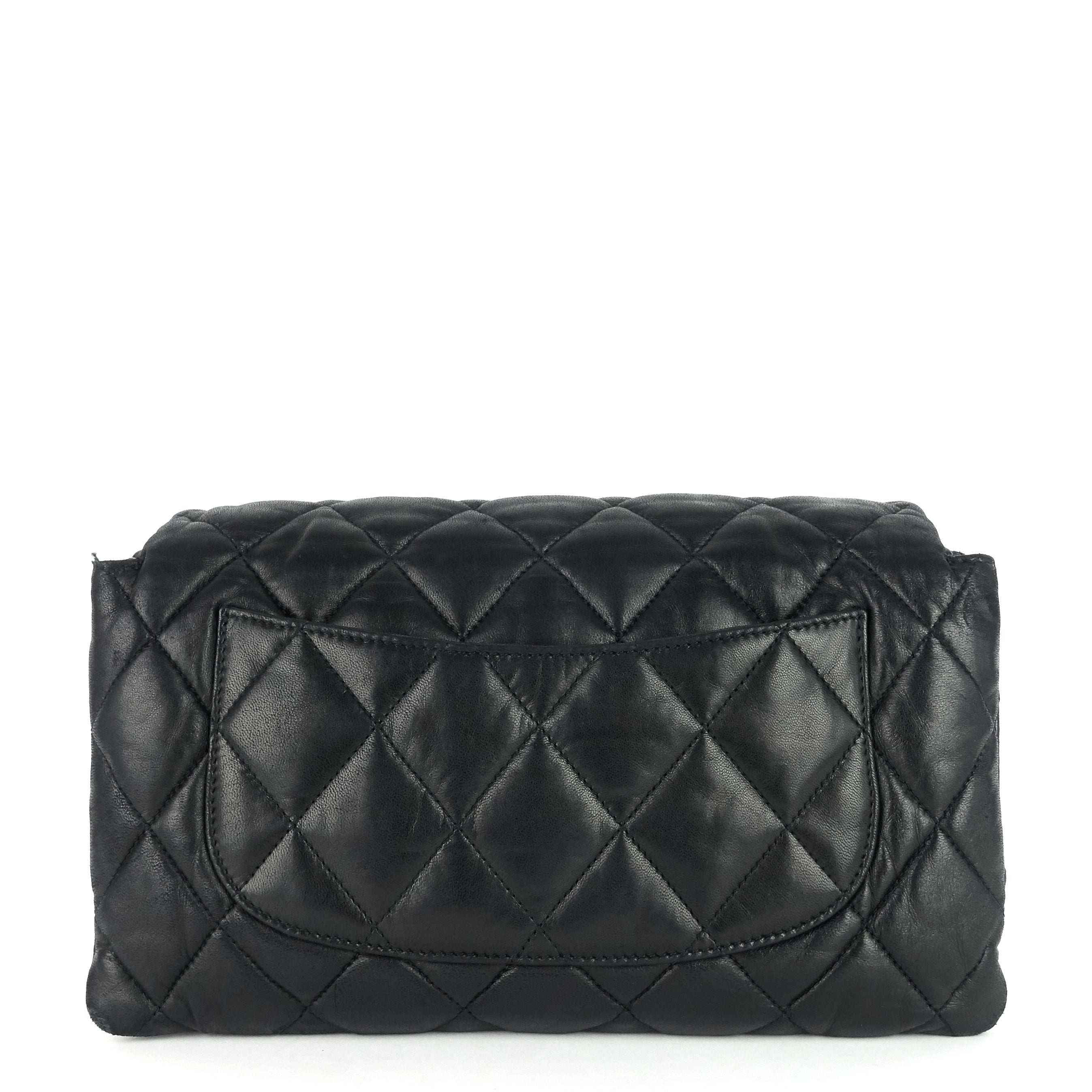 Chanel Accordion Lambskin Flap Bag