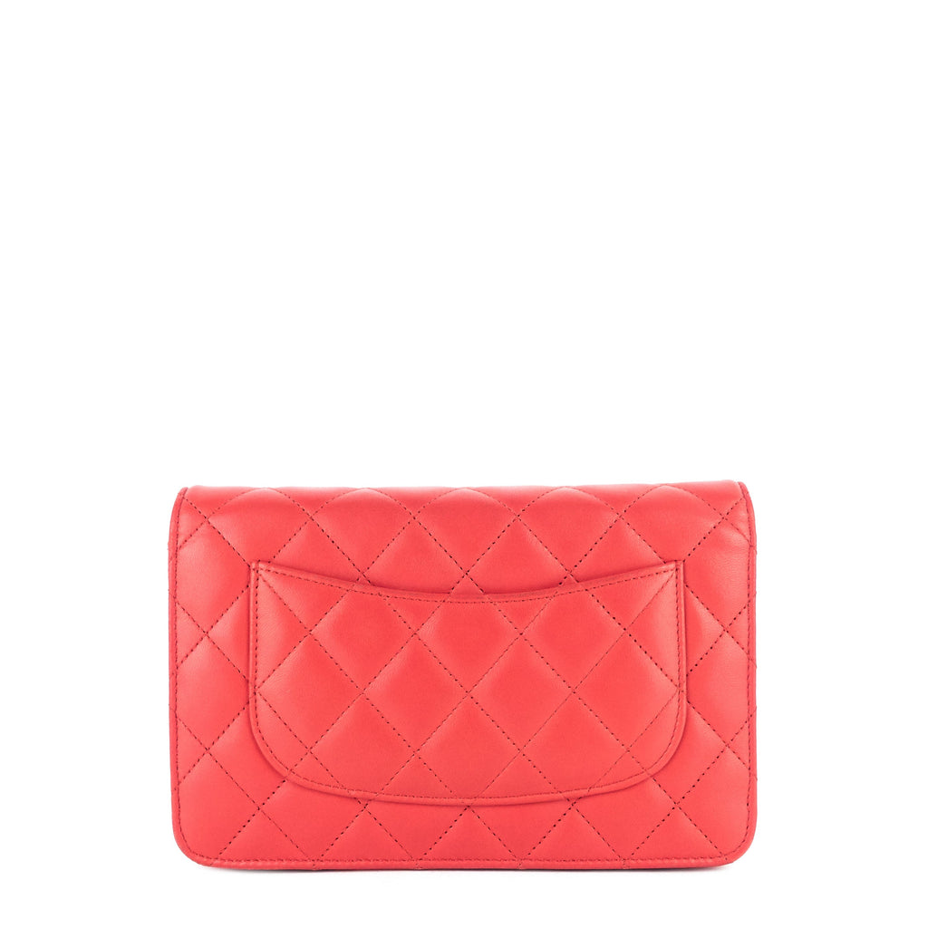 Chanel Wallet on Chain WOC Lambskin Leather Bag