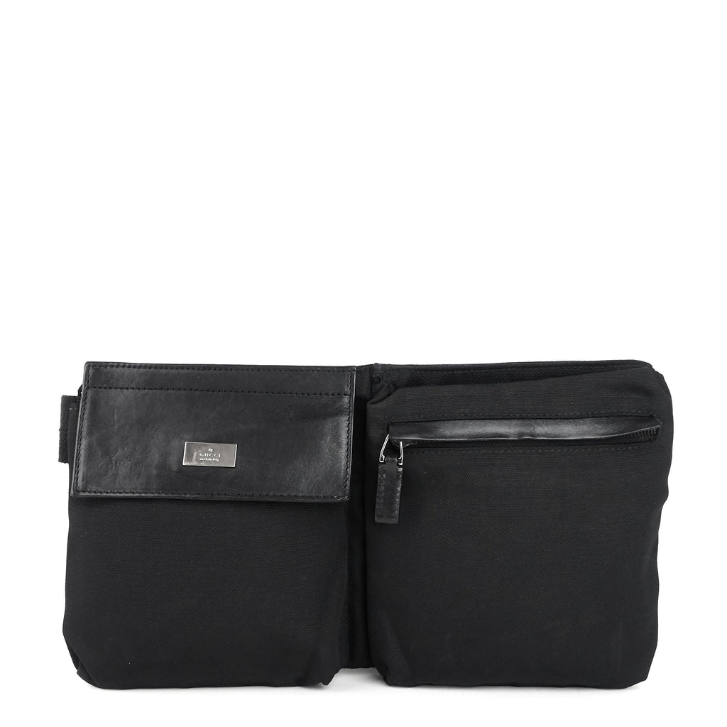 Gucci Nylon and Leather Belt Bag