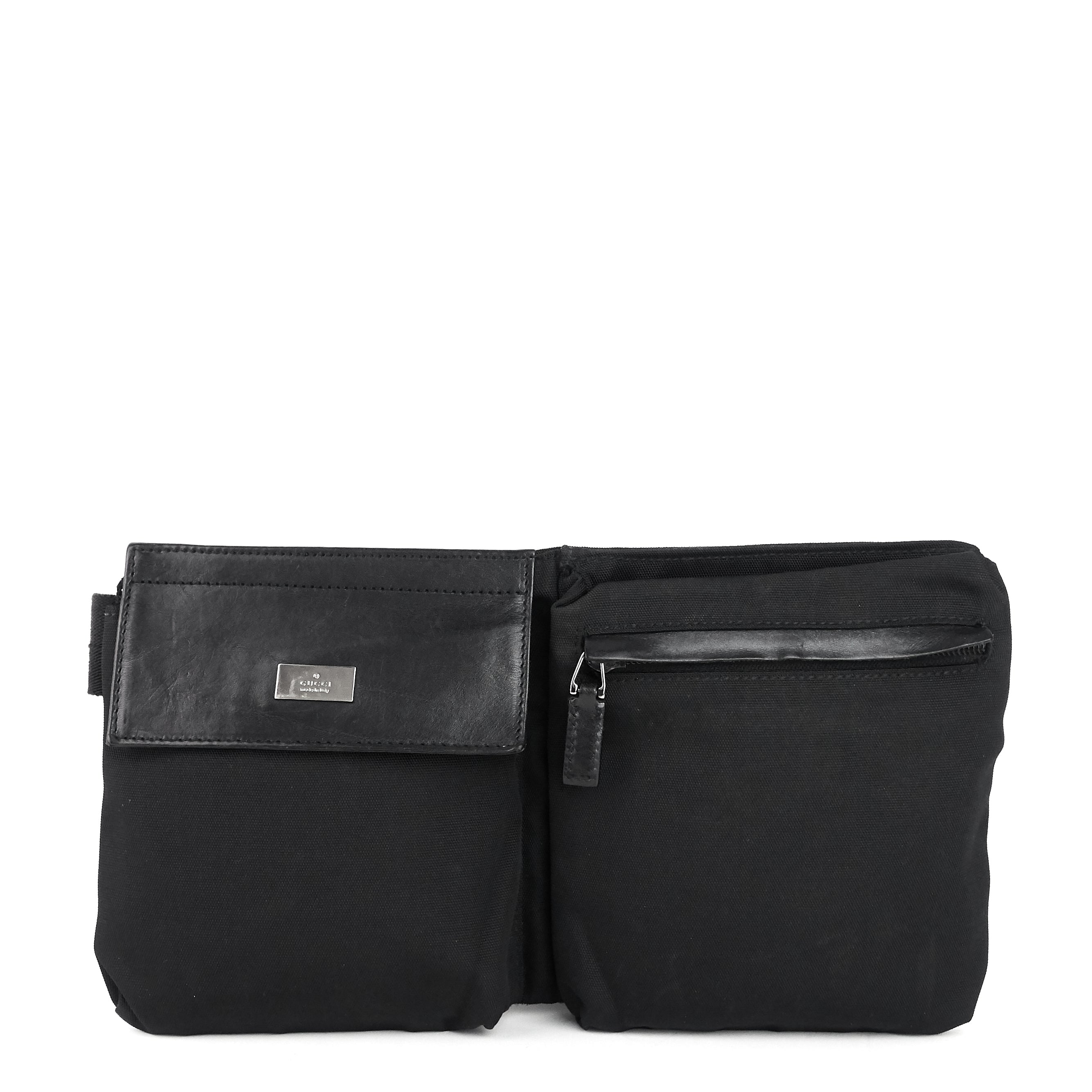 Gucci Nylon and Leather Belt Bag