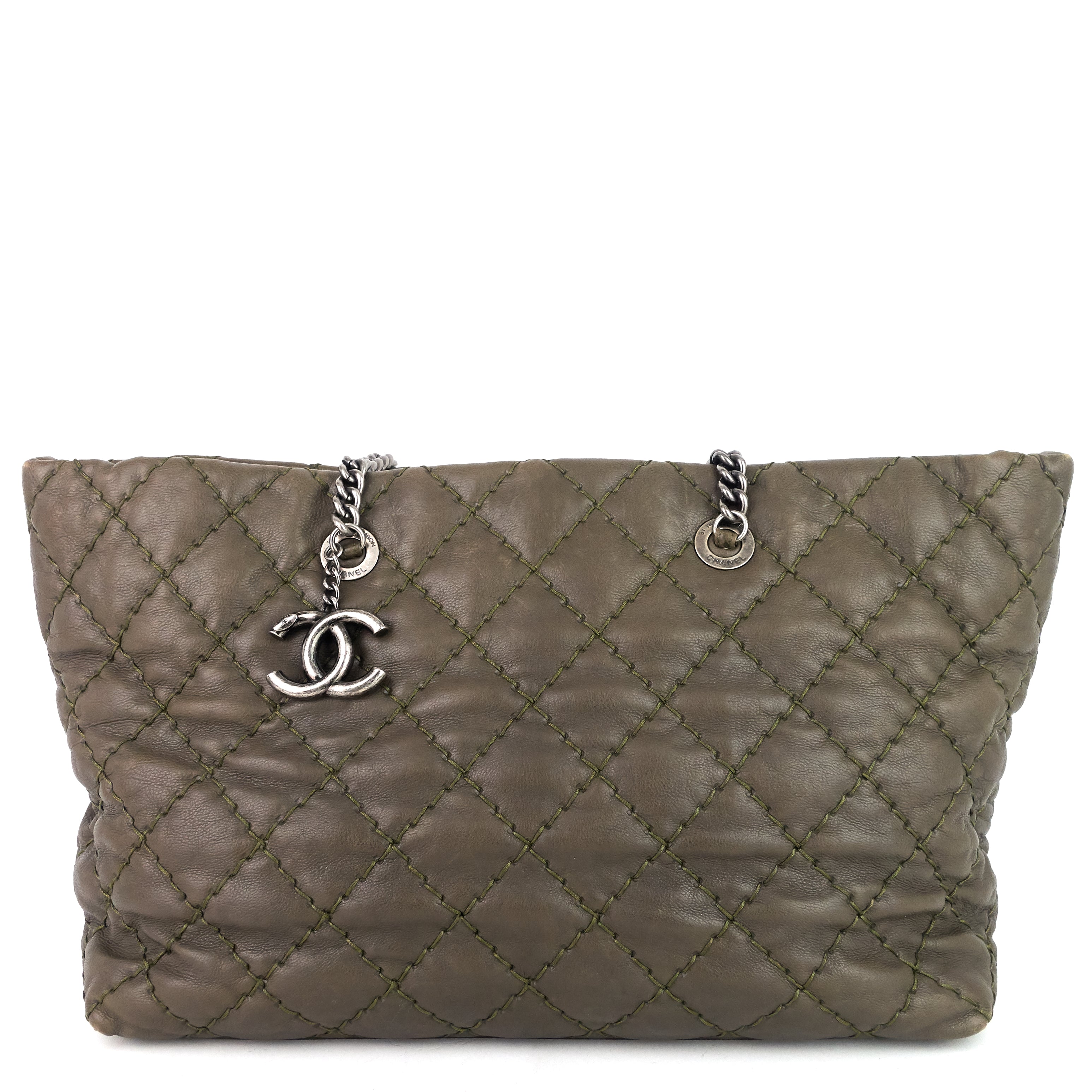 Chanel Ultimate Stitch Calfskin Shopping Tote Bag