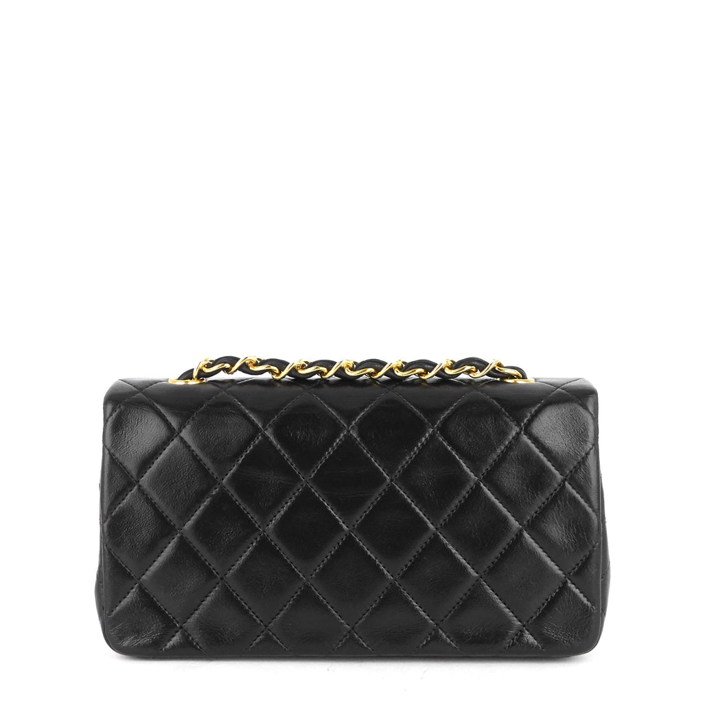 Chanel Lambskin Leather Small Single Flap Bag