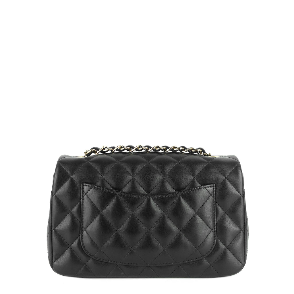 Chanel Classic Mini Lambskin Leather Single Flap Bag