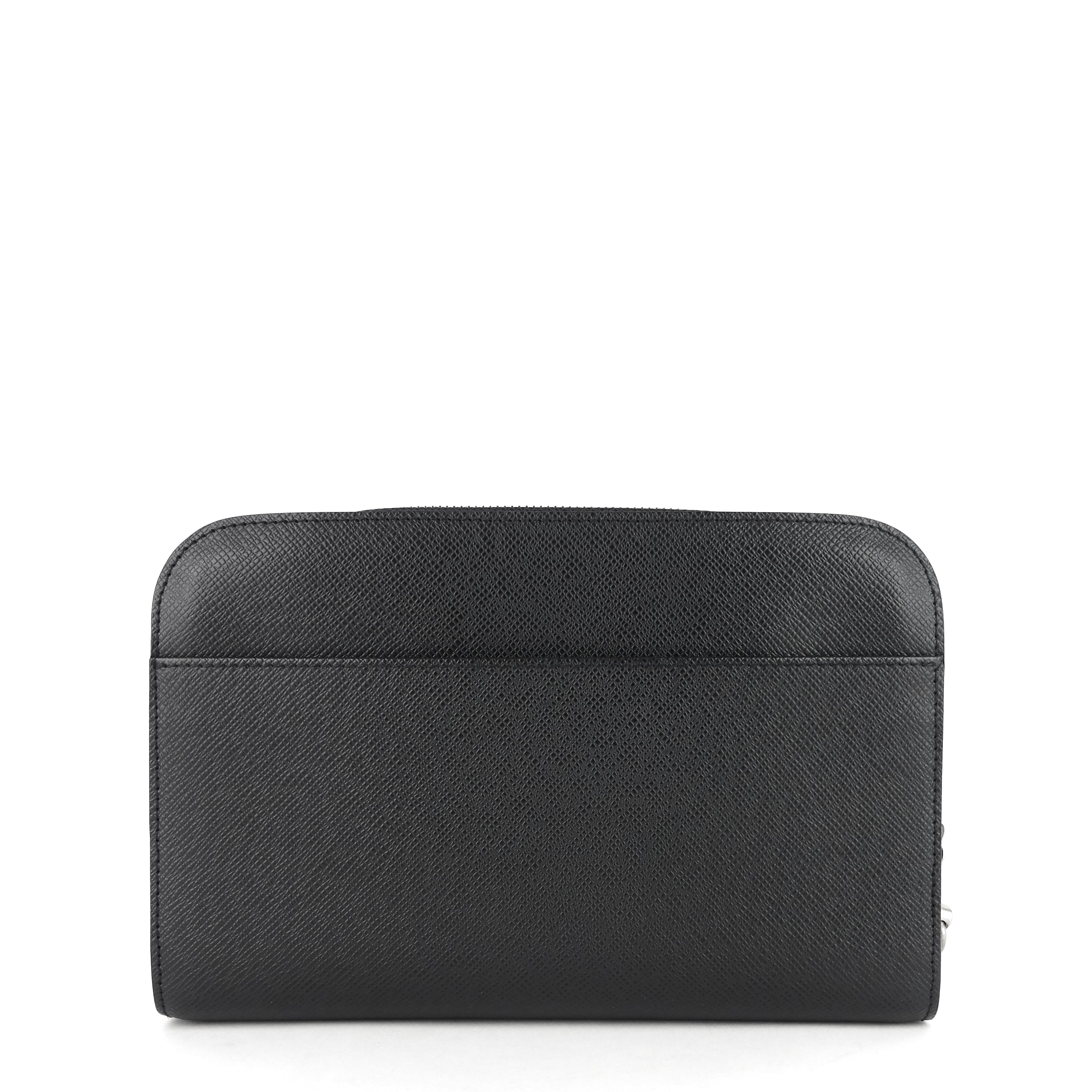 Louis Vuitto Bakail Taiga Leather Clutch Bag