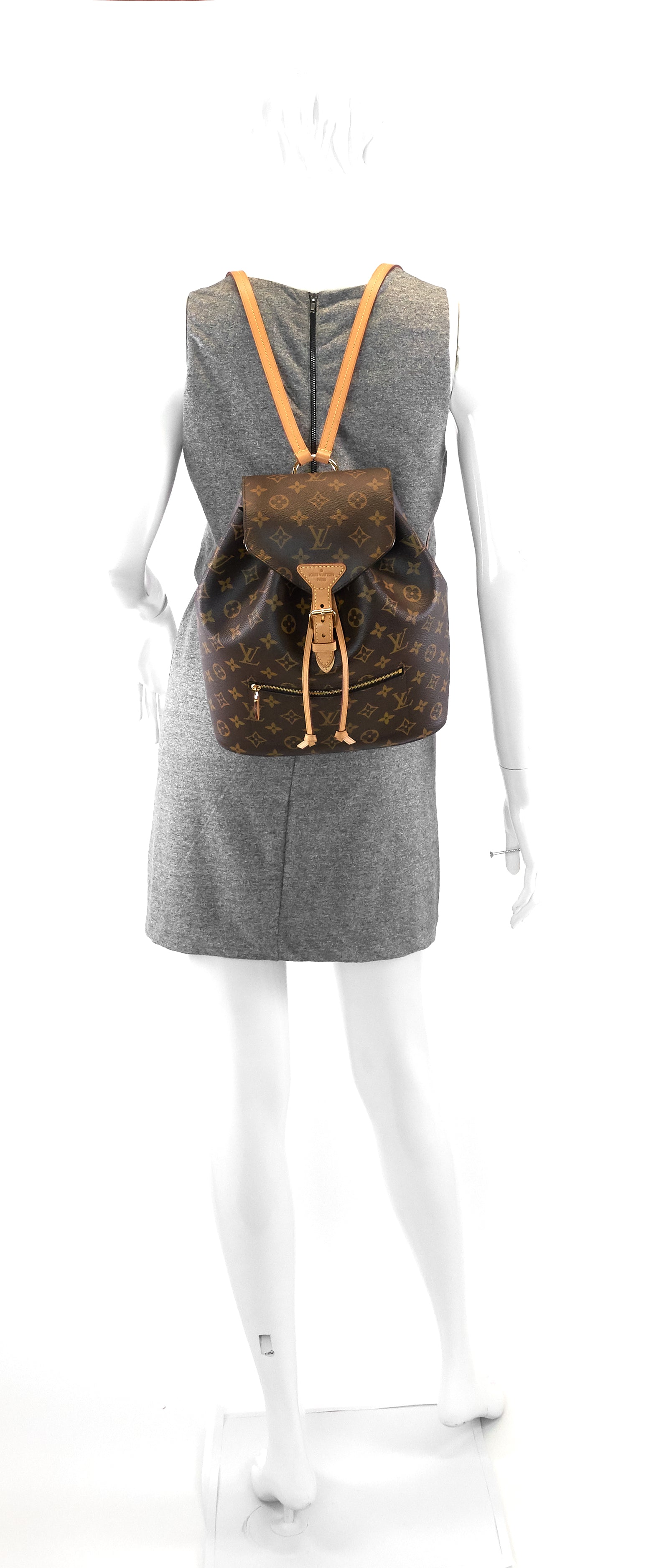 Louis Vuitto Montsouris NM Monogram Canvas Backpack