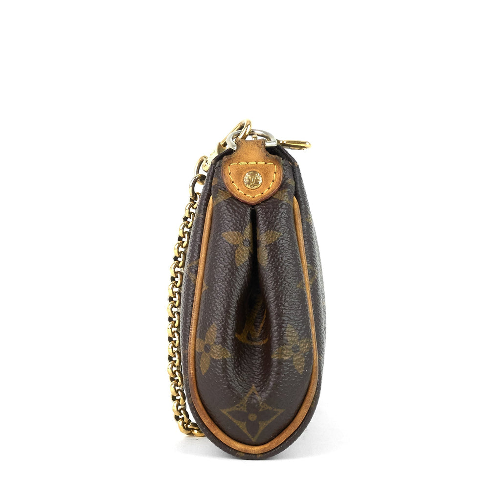 Louis Vuitto Eva Monogram Canvas Clutch Bag