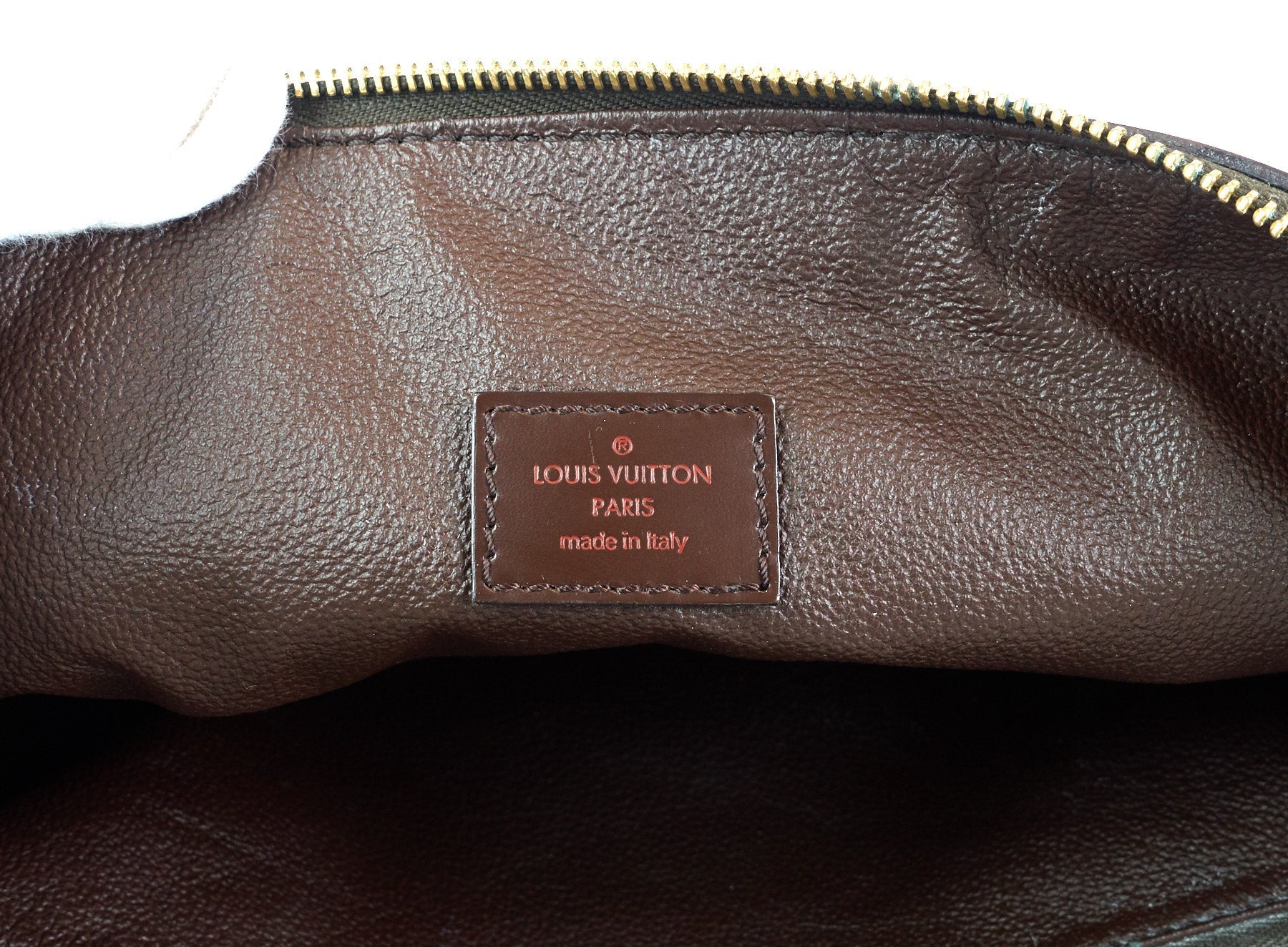 Louis Vuitto Trousse Vaslav Damier Ebene Canvas Clutch Bag