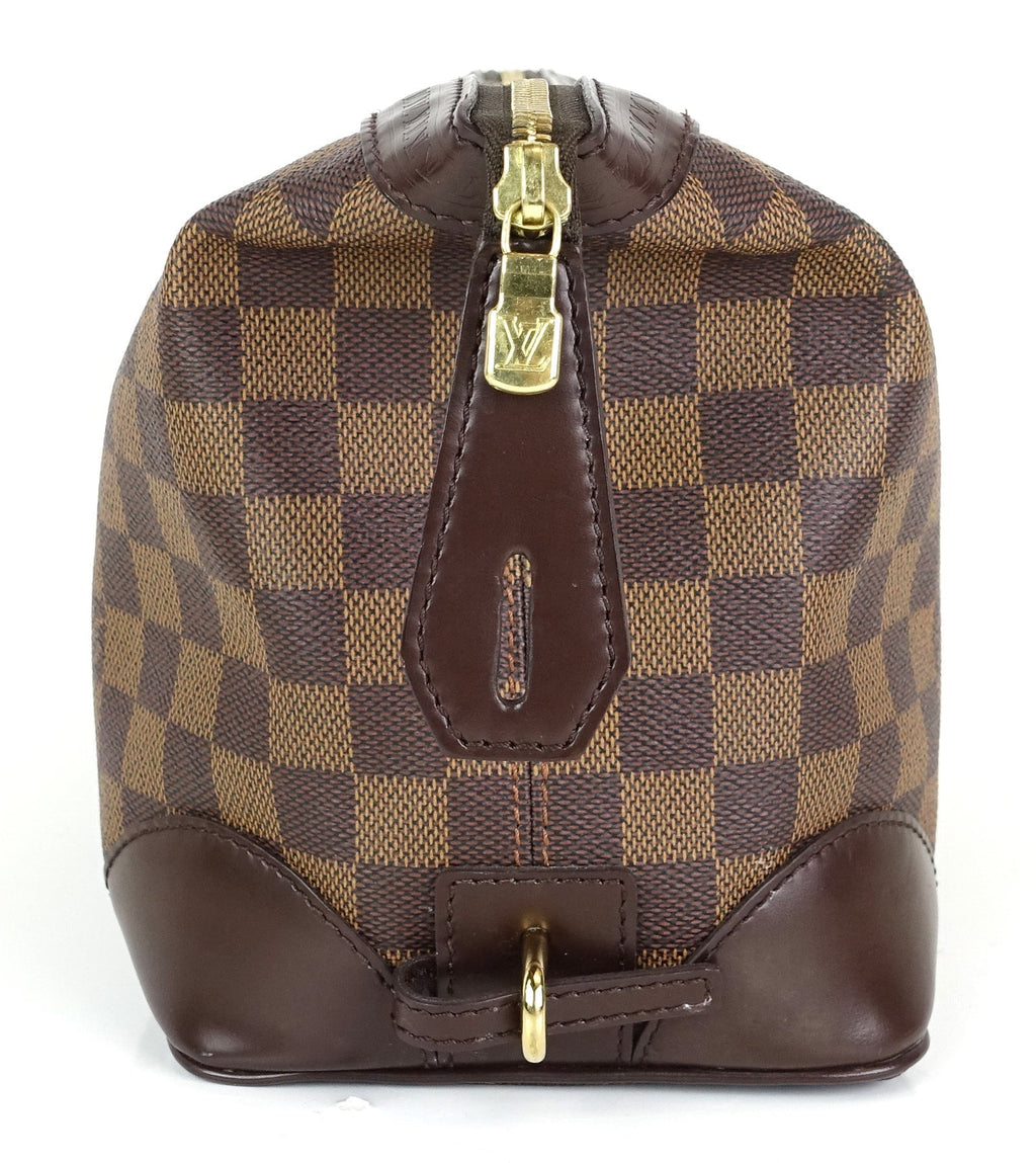 Louis Vuitto Trousse Vaslav Damier Ebene Canvas Clutch Bag
