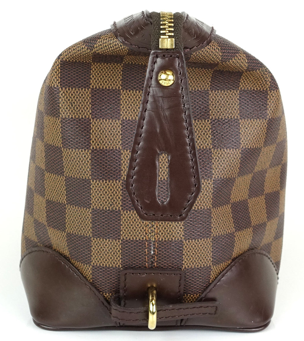 Louis Vuitto Trousse Vaslav Damier Ebene Canvas Clutch Bag
