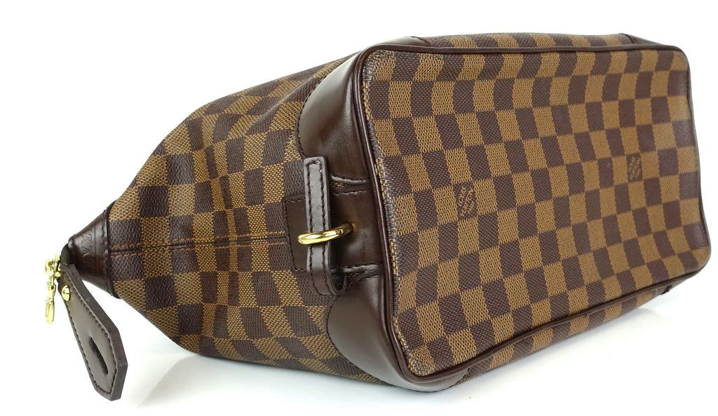 Louis Vuitto Trousse Vaslav Damier Ebene Canvas Clutch Bag