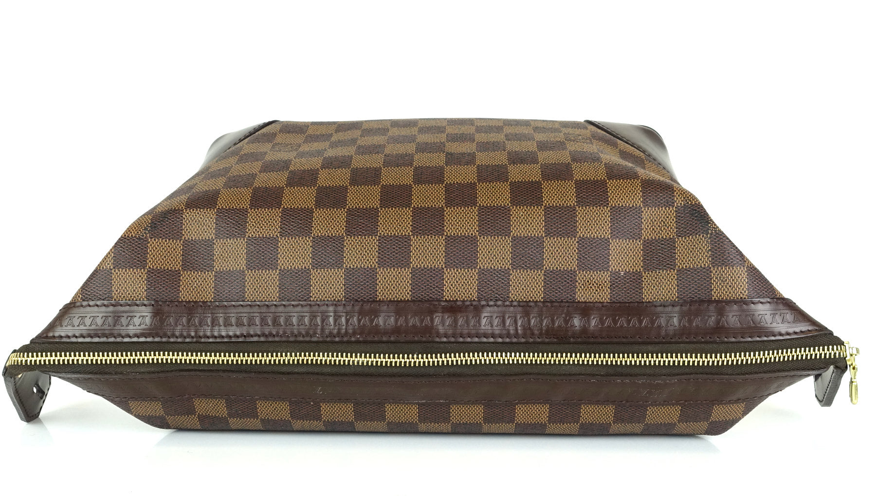 Louis Vuitto Trousse Vaslav Damier Ebene Canvas Clutch Bag