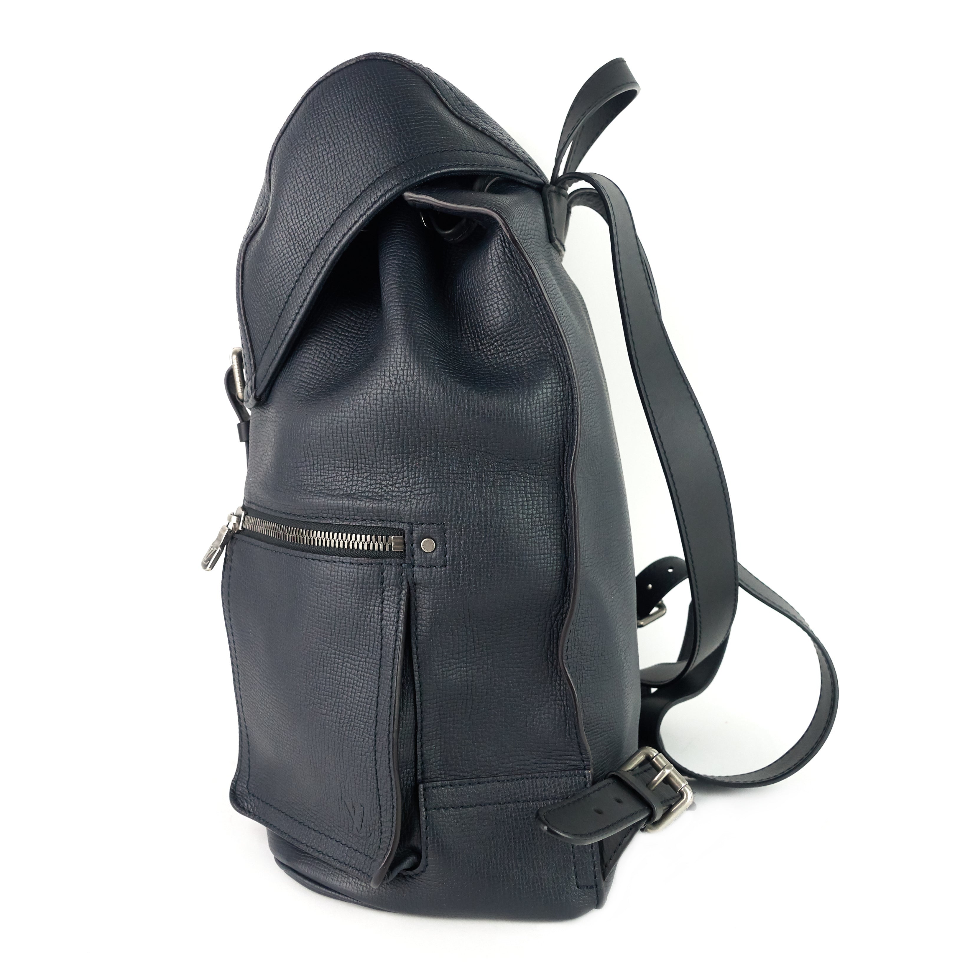 Louis Vuitto Canyon Utah Leather Backpack Bag