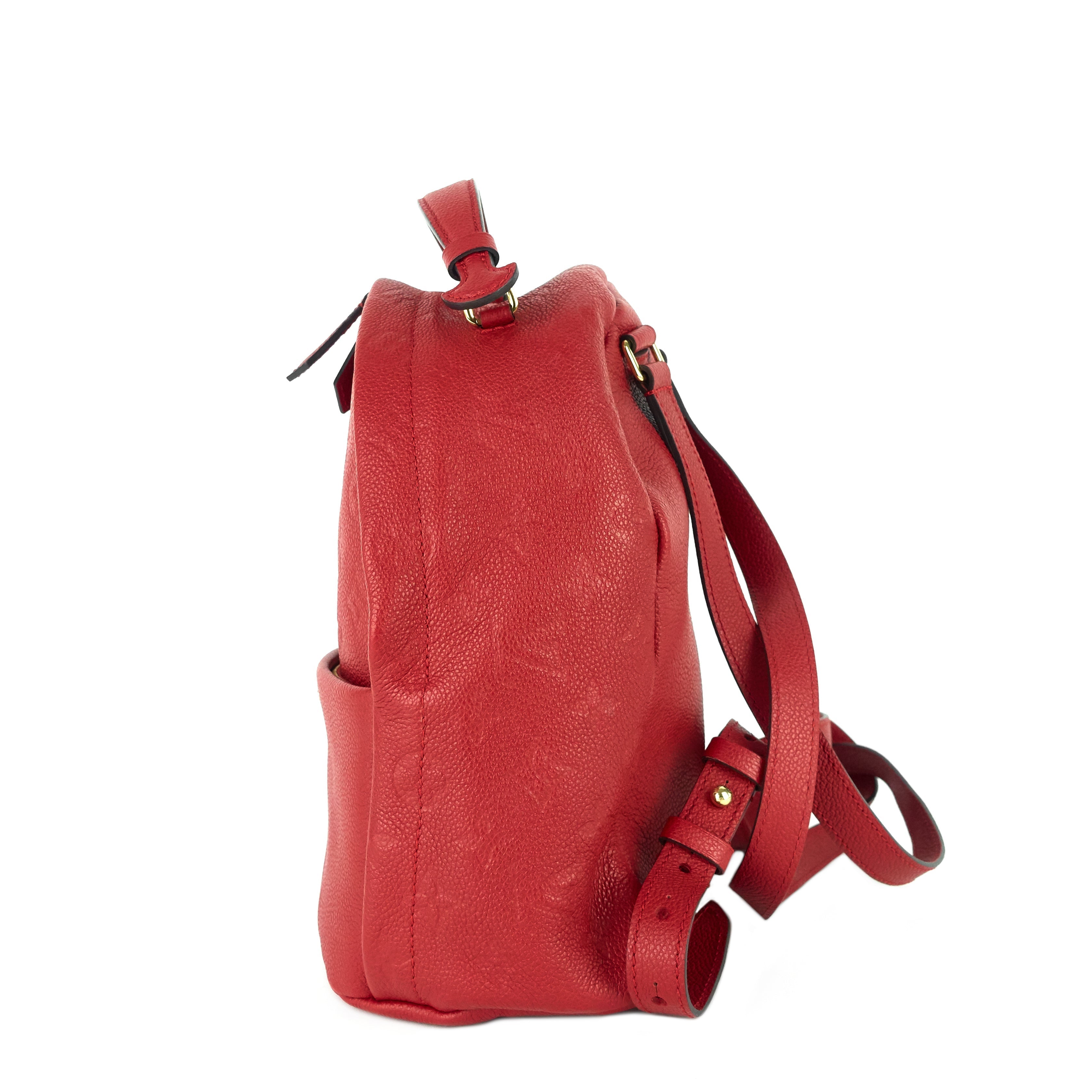 Louis Vuitto Sorbonne Monogram Empreinte Leather Backpack