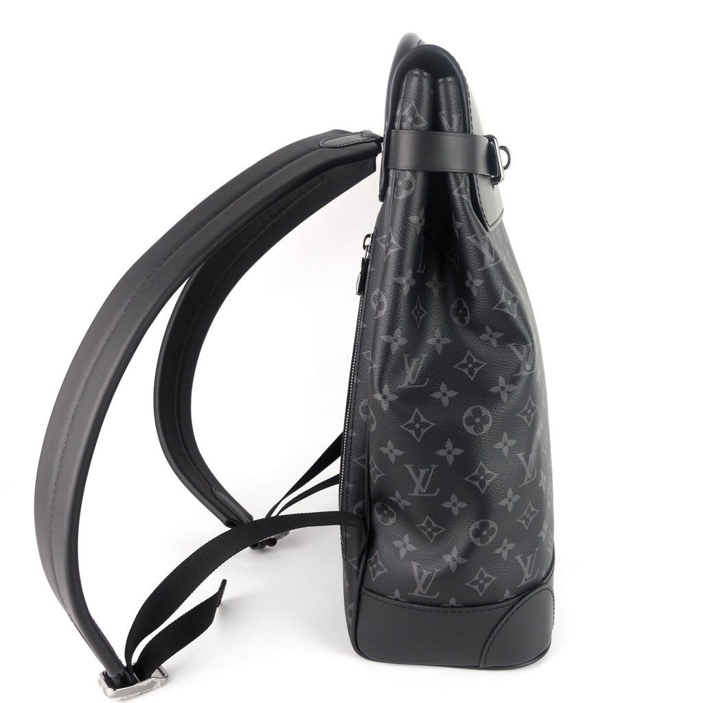 Louis Vuitto Steamer Monogram Eclipse Canvas Backpack