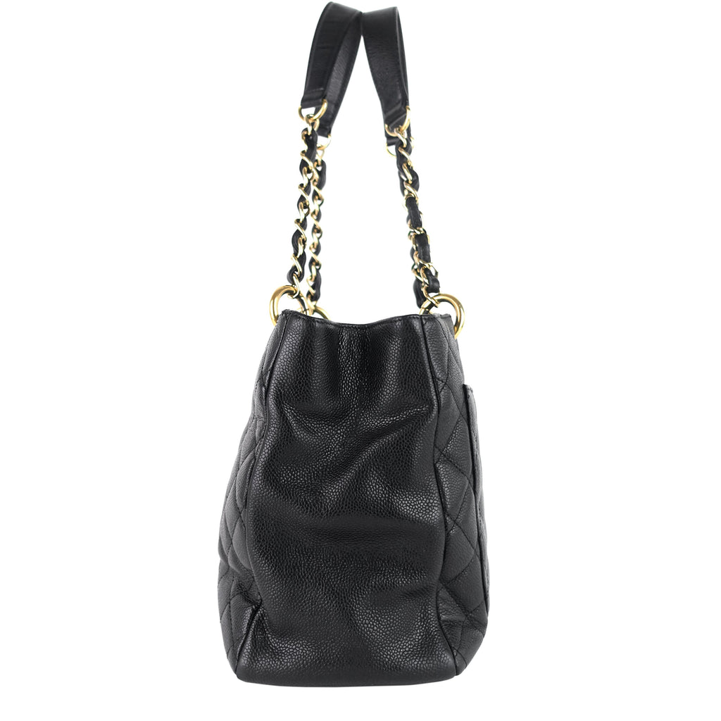 Chanel Grand Shopping Tote GST Caviar Leather Bag