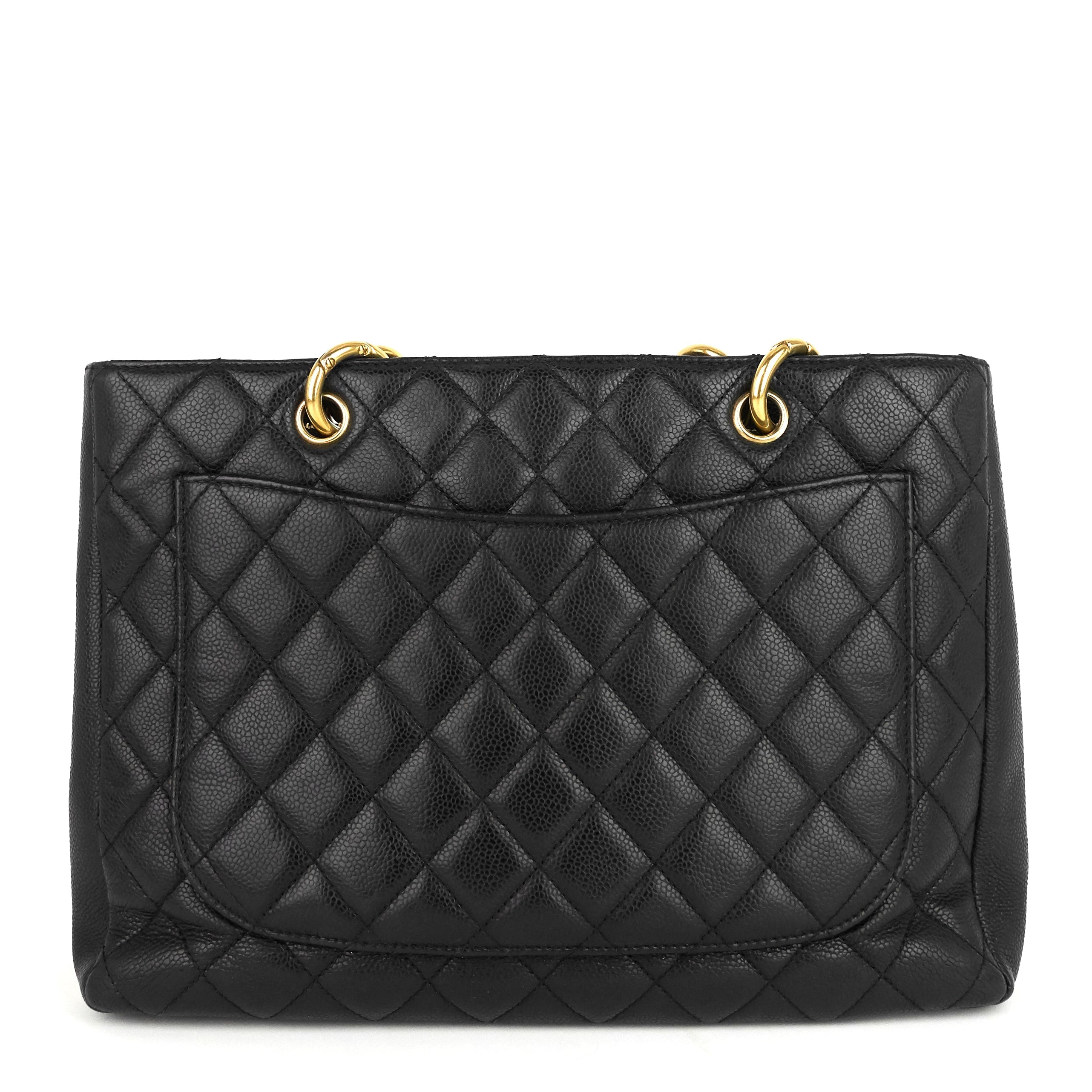 Chanel GST Grand Shopping Tote Caviar Bag