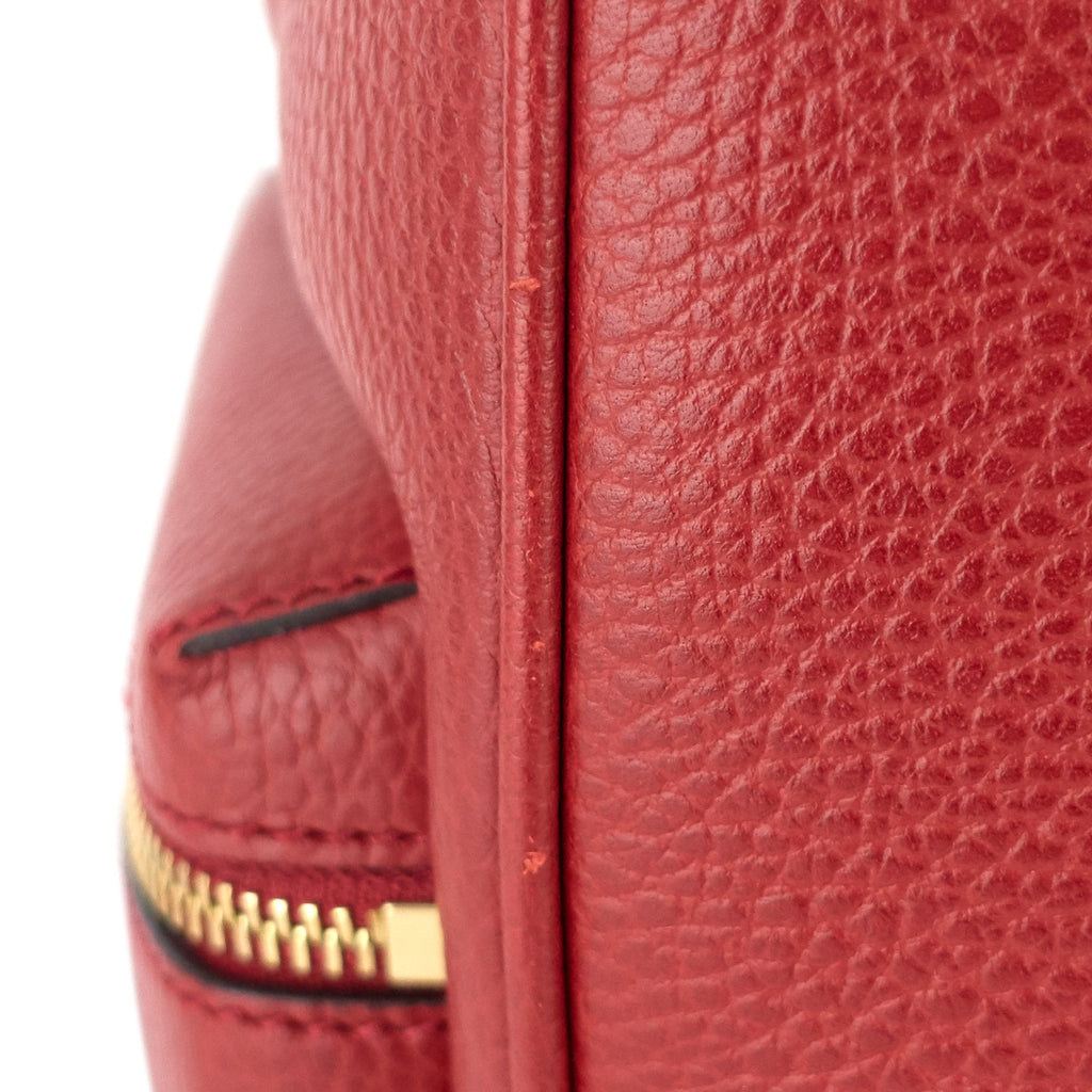 Gucci Soho Chain Calfskin Leather Backpack Bag