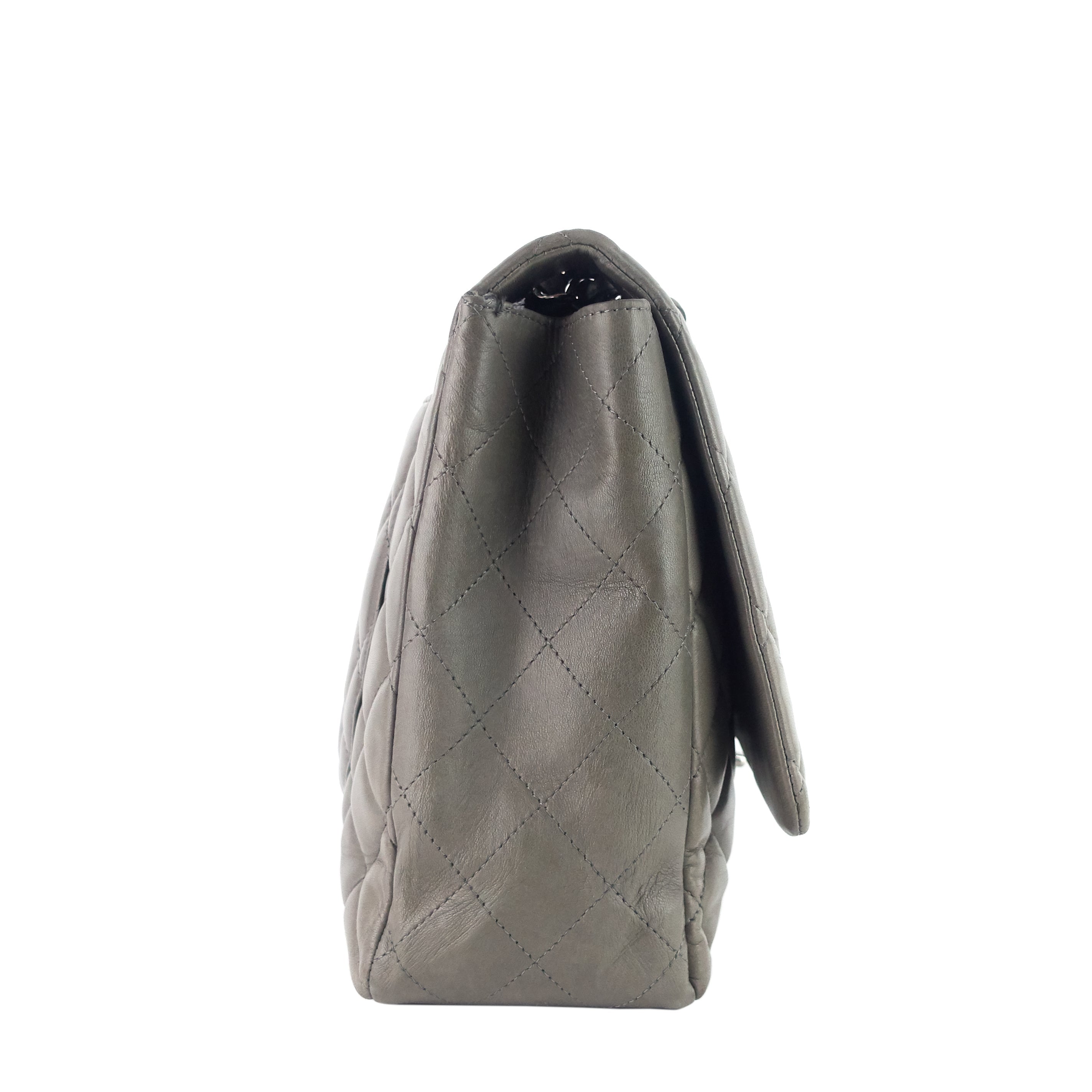 Chanel Maxi Flap Lambskin Leather Bag