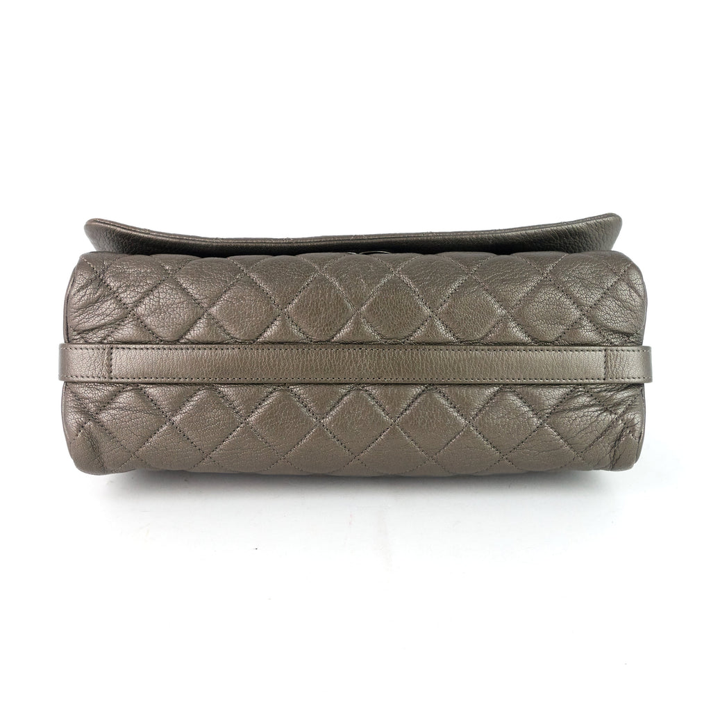 Chanel City Rock Large Goatskin Flap Bag