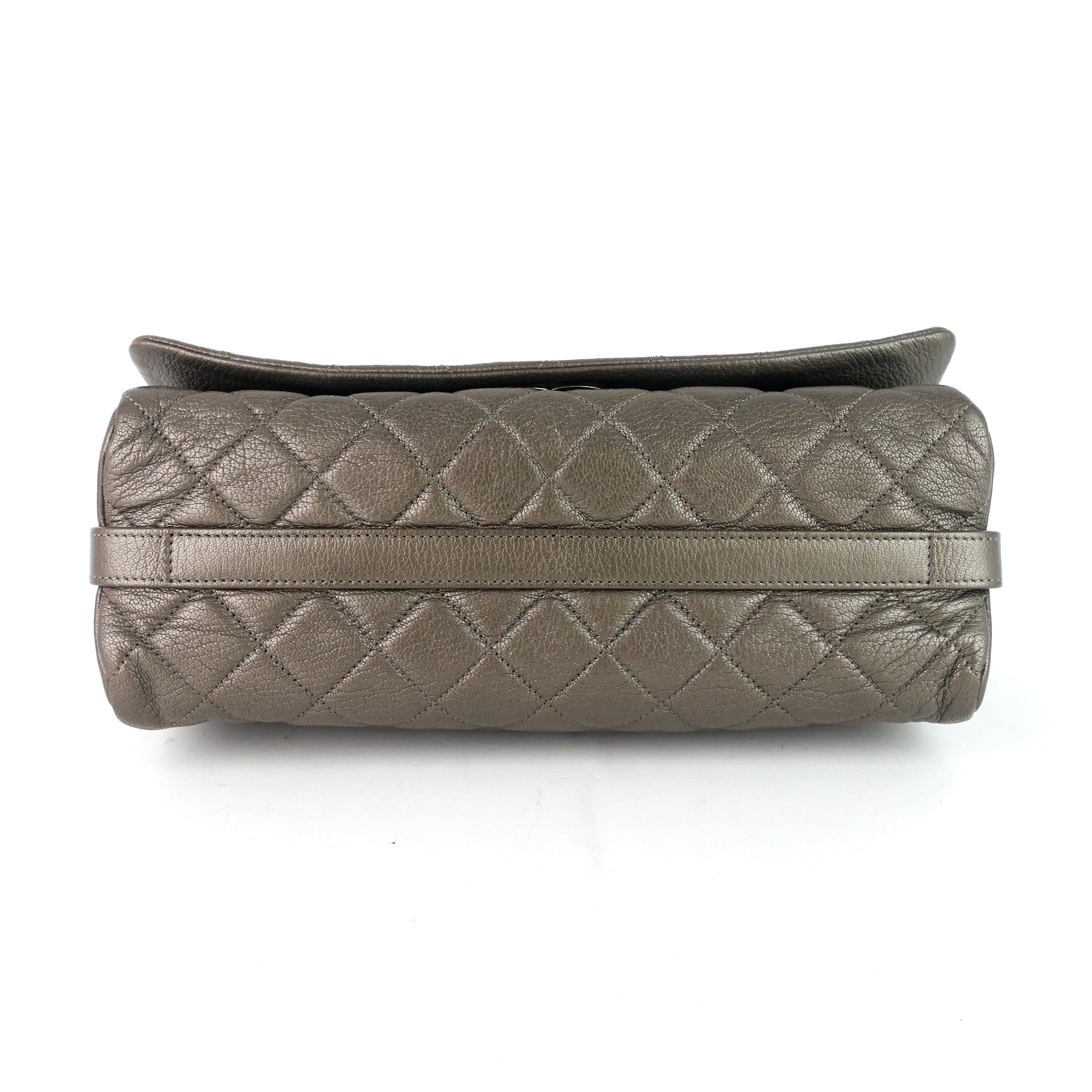 Chanel City Rock Large Goatskin Flap Bag
