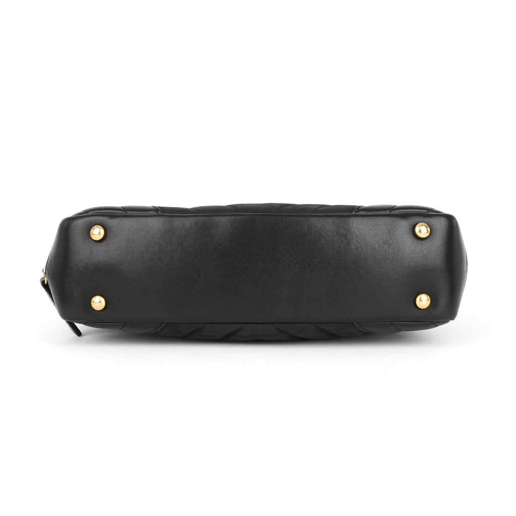 Chanel Chevron Quilted Lambskin Camera Bag