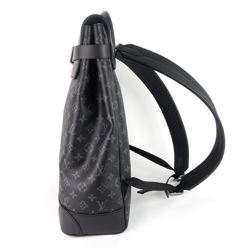 Louis Vuitto Steamer Monogram Eclipse Canvas Backpack