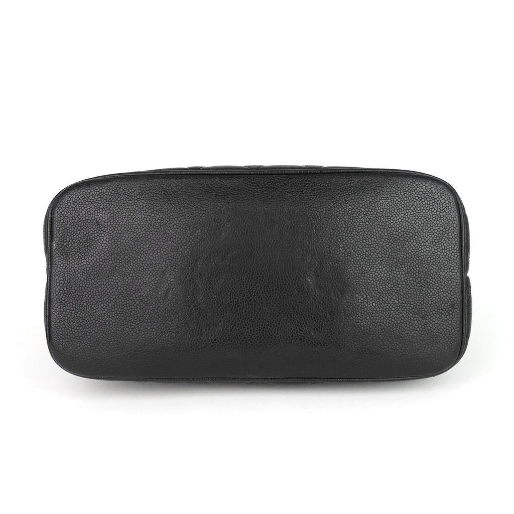 Chanel Medallion Caviar Tote Bag