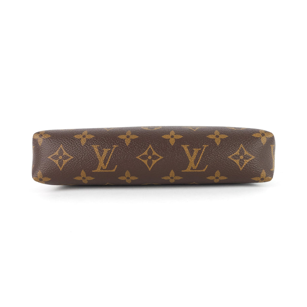 Louis Vuitto Pallas Monogram Canvas Clutch Bag