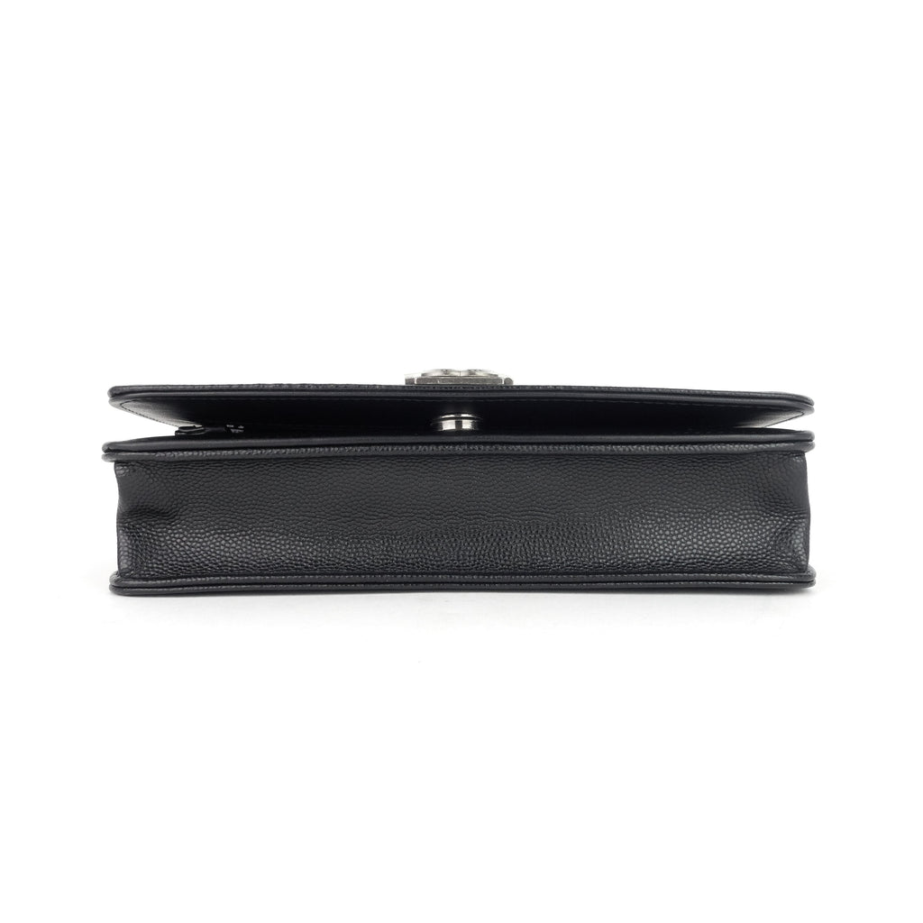 Chanel Boy Caviar Leather Wallet on Chain Bag