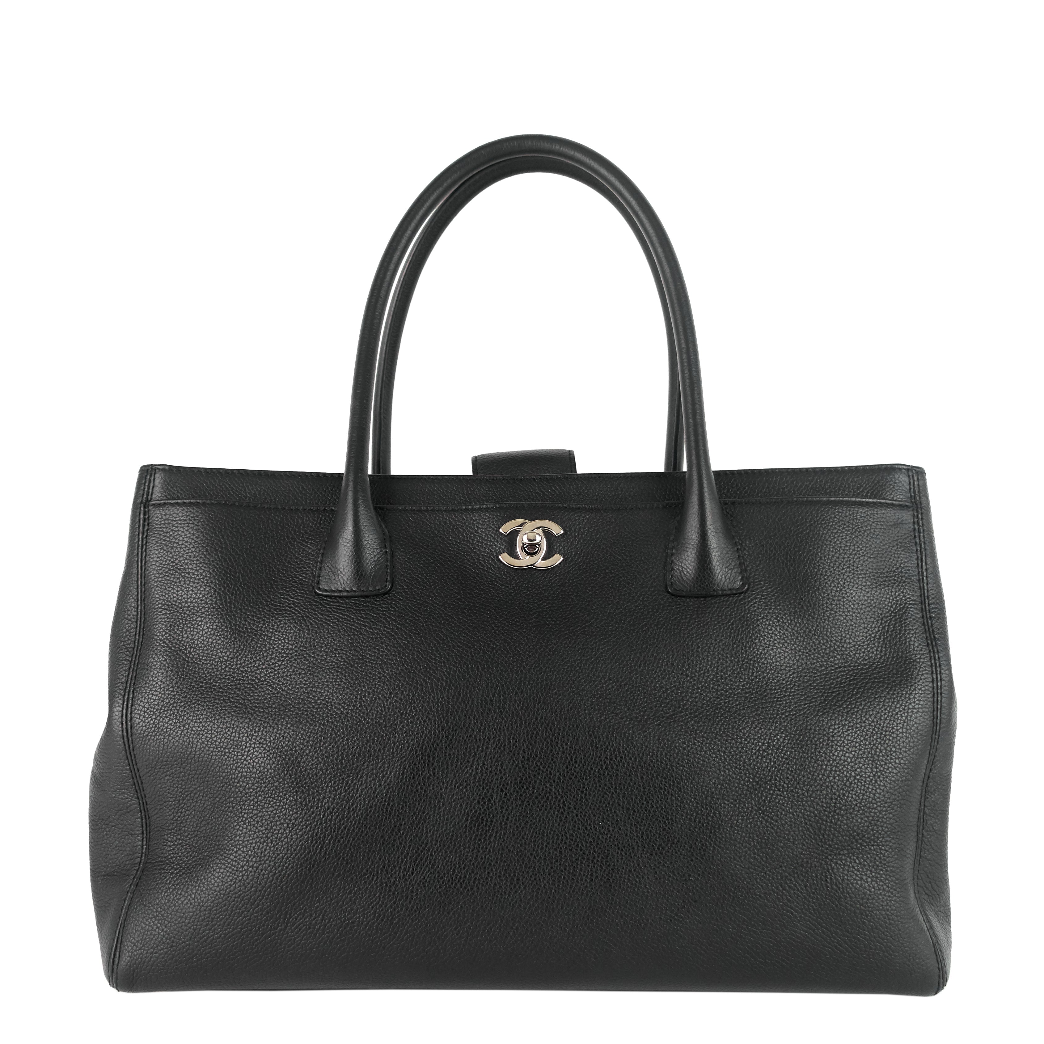 Chanel Chanel Cerf Executive Caviar Leather Tote Bag