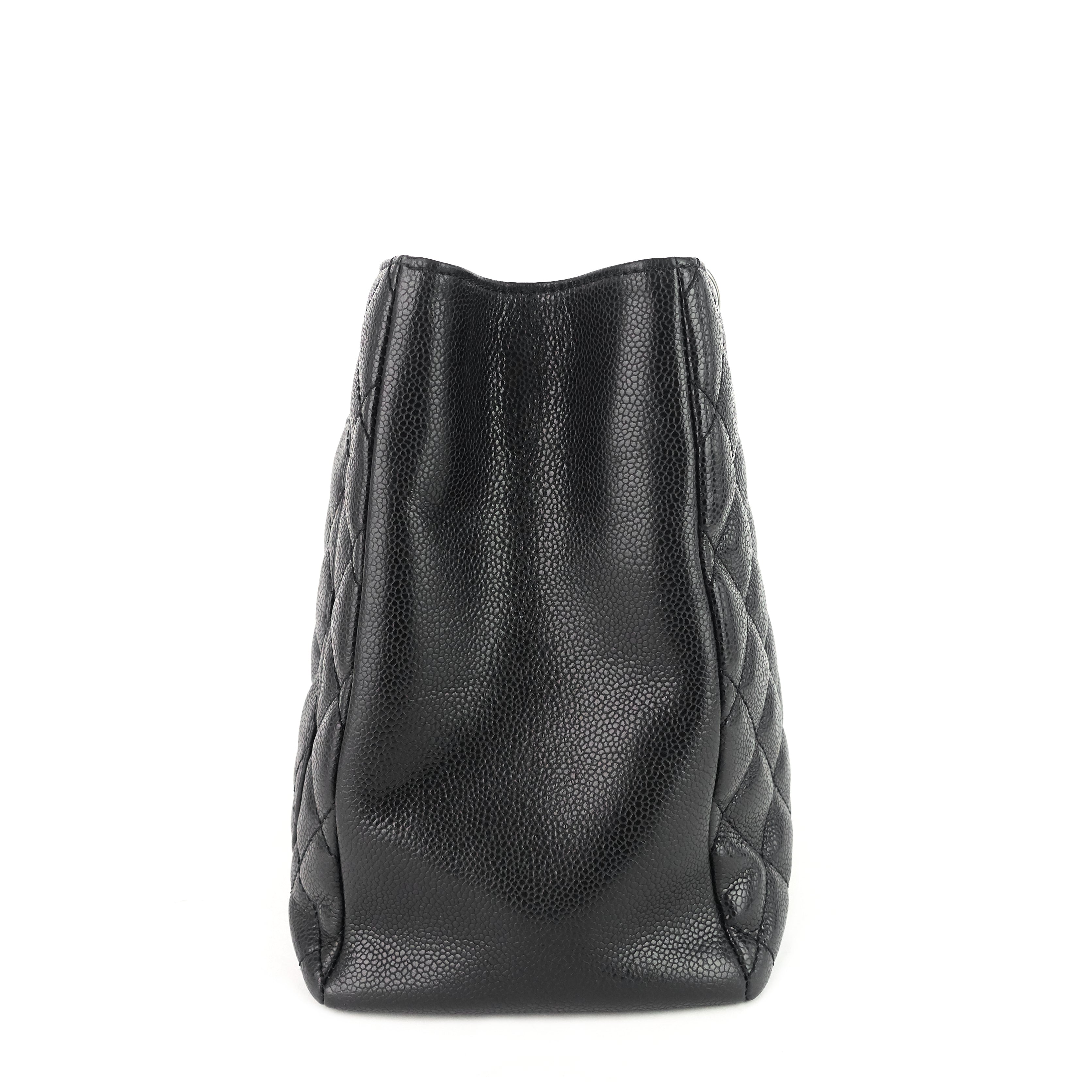 Chanel Grand Shopping Tote GST Caviar Leather Bag