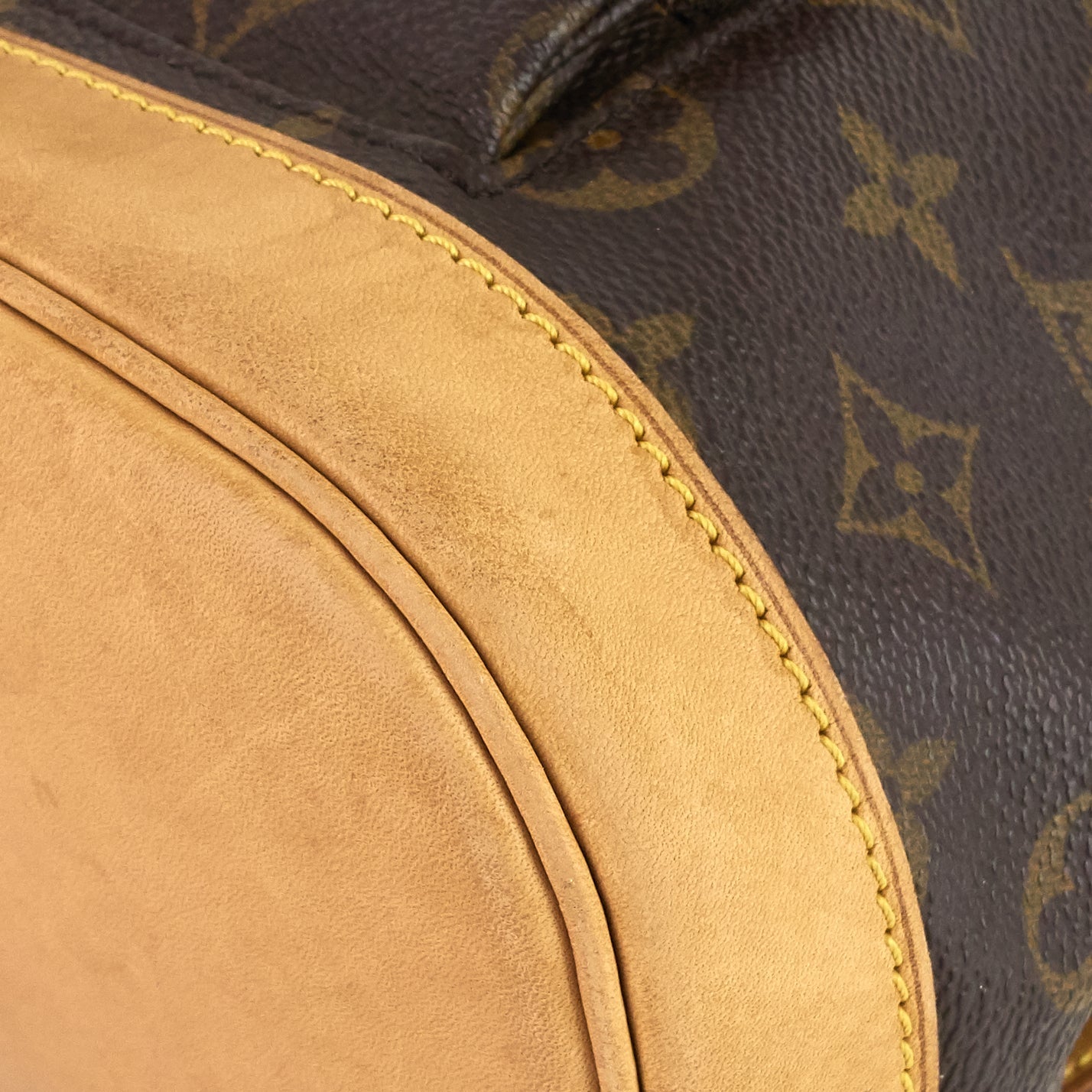 Louis Vuitto Montsouris MM Monogram Canvas Backpack Bag
