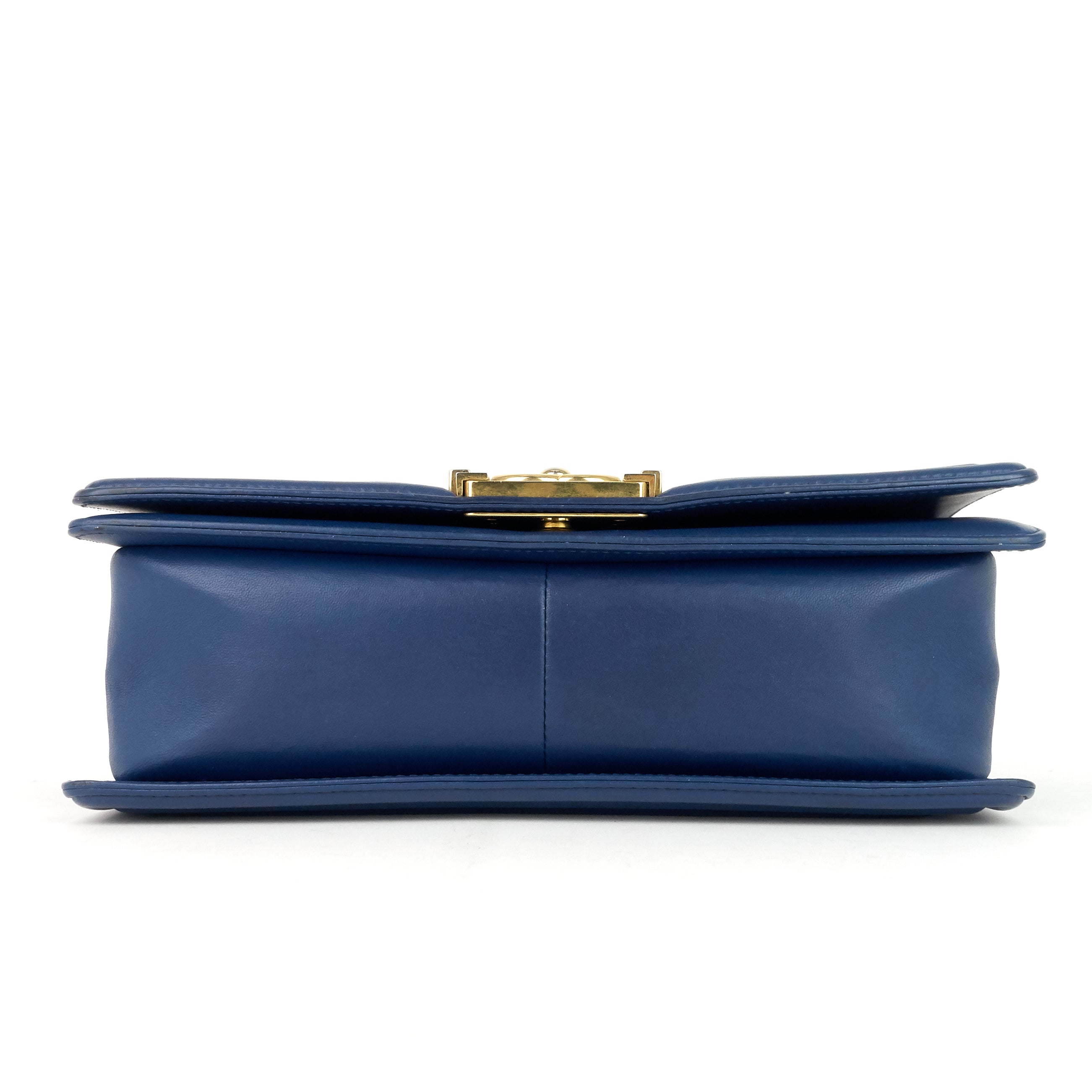 Chanel Boy Flap Old Medium Lambskin Leather Bag
