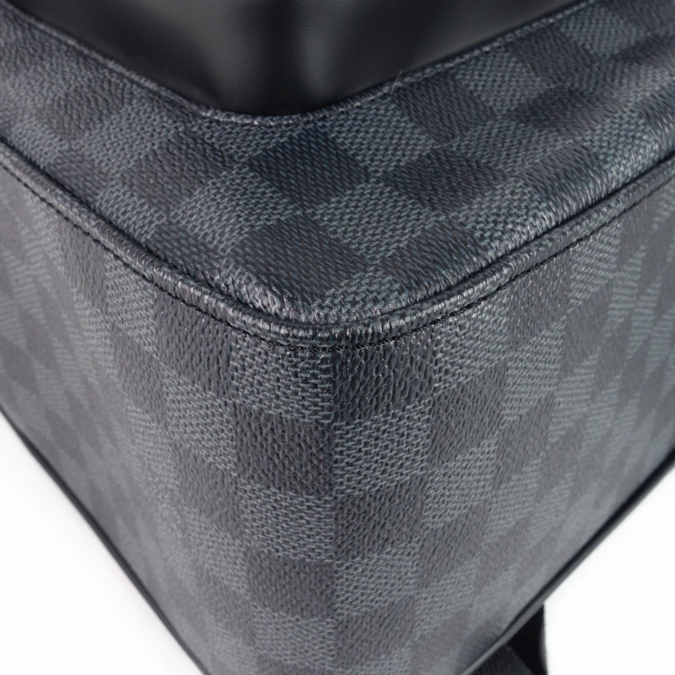 Louis Vuitto Josh World Map Damier Graphite Canvas Backpack
