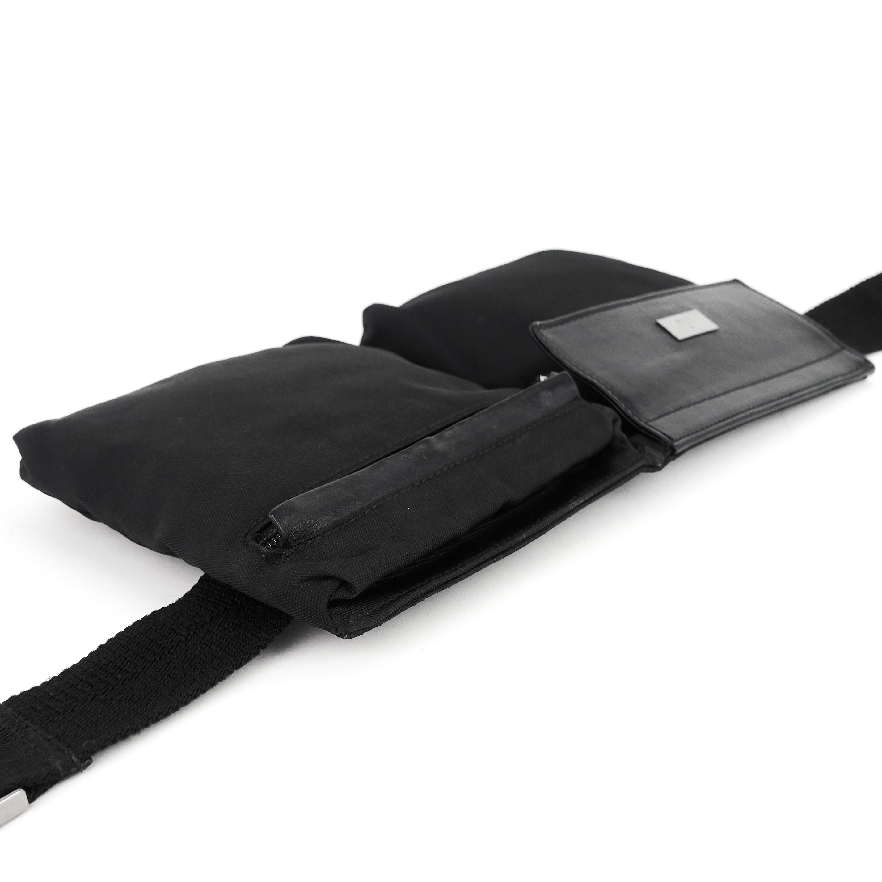 Gucci Nylon and Leather Belt Bag