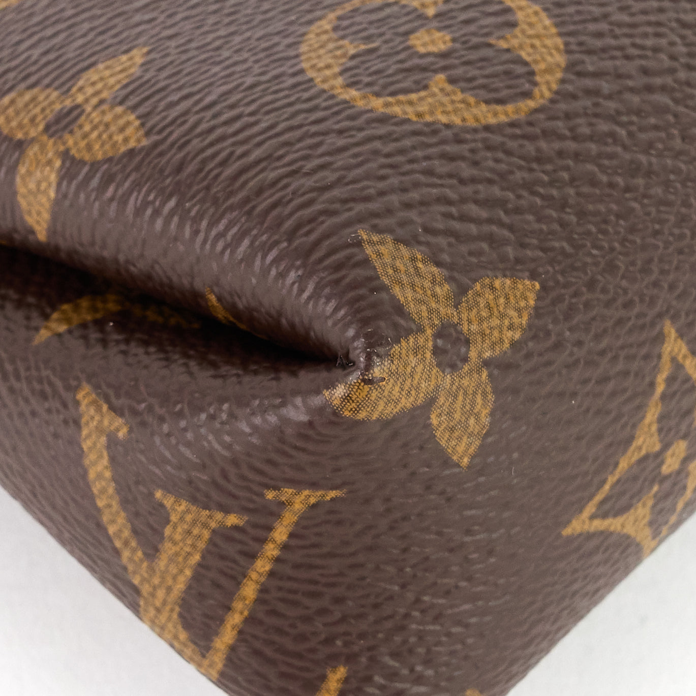 Louis Vuitto Pallas Monogram Canvas Clutch Bag