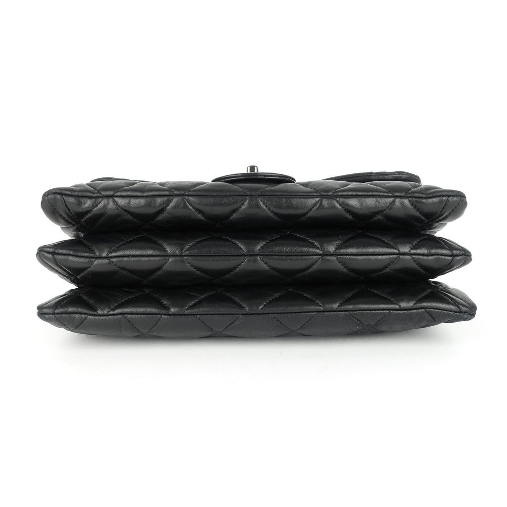 Chanel Accordion Lambskin Flap Bag
